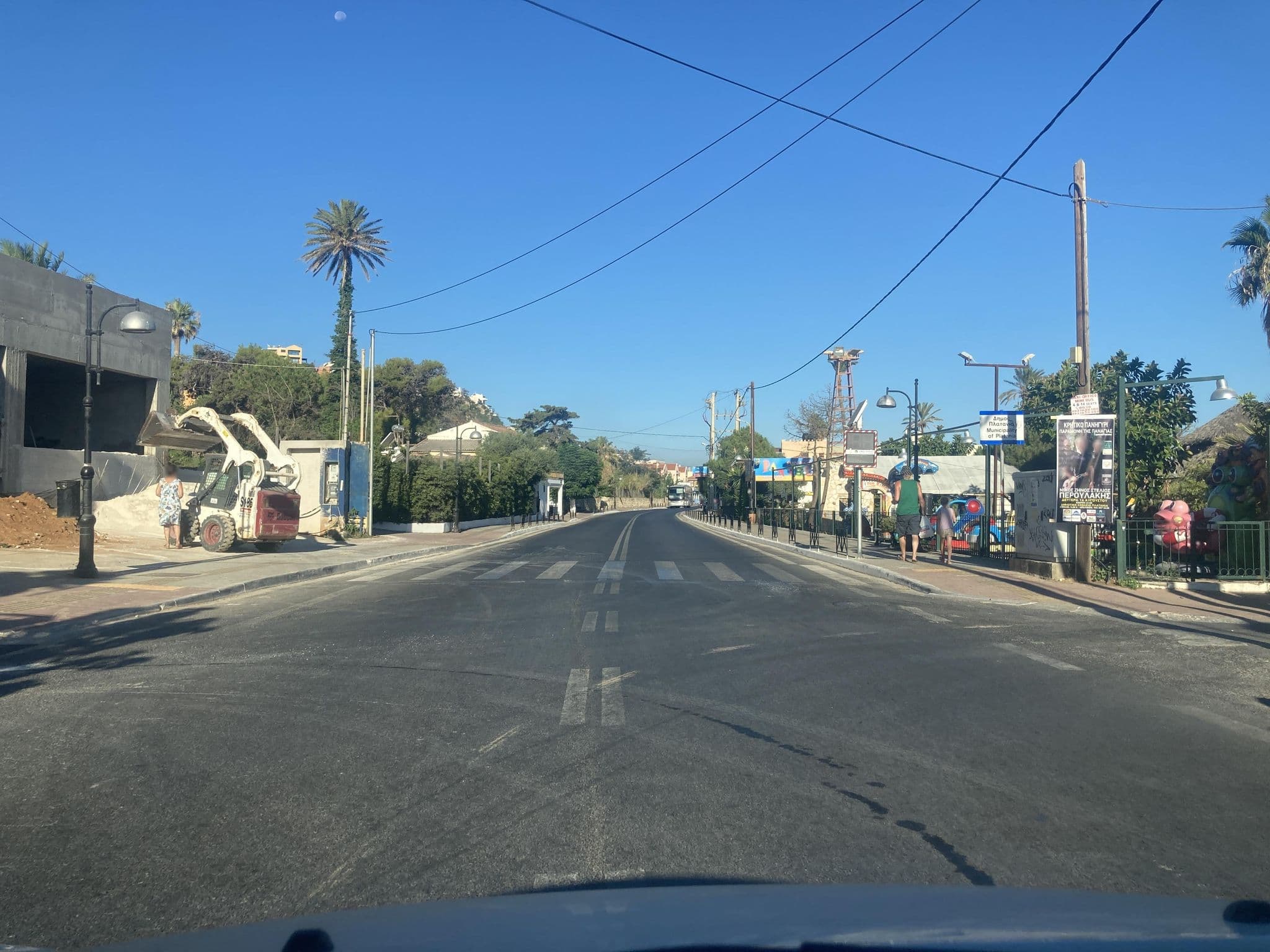 Street view near Phos Hotel Platanias, Galatás — © fod (CC BY-SA · Mapillary)
