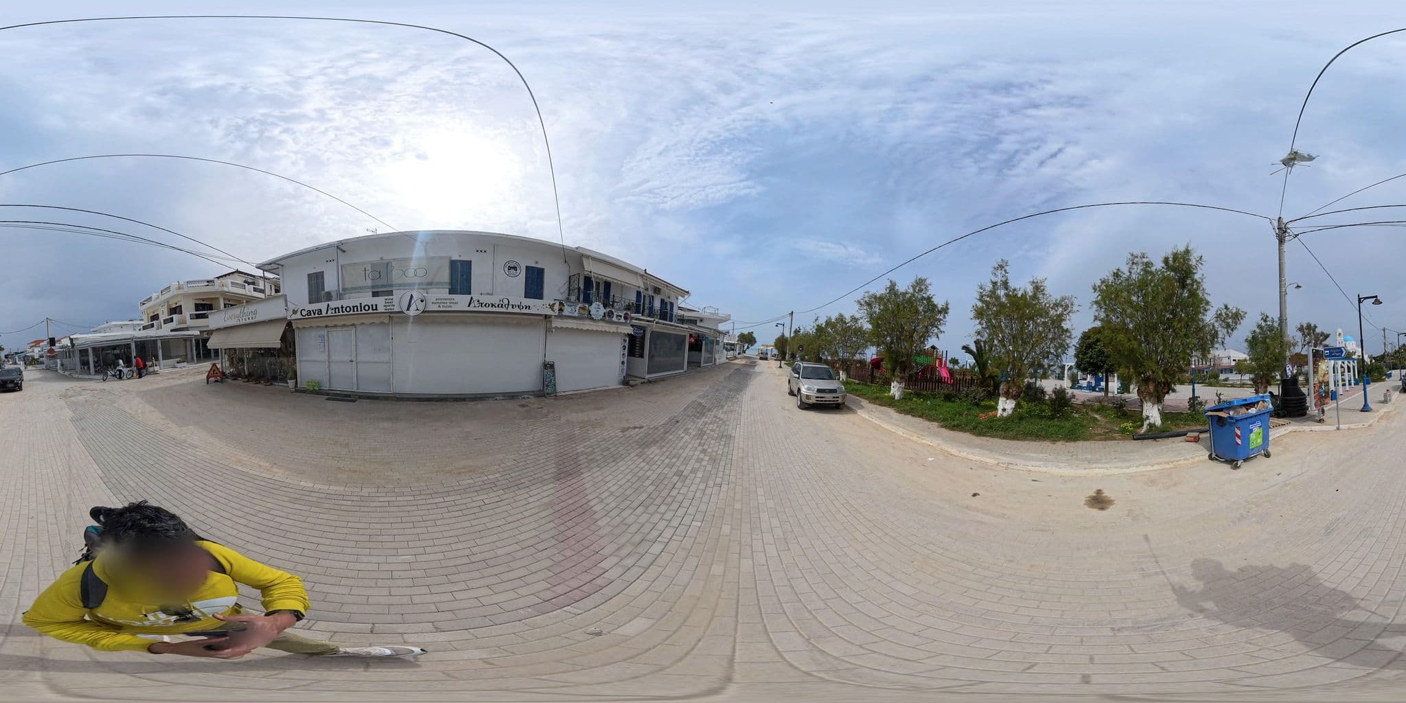 Street view near Ακρογιάλι, Agkístri — © NickGar (CC BY-SA · Mapillary)