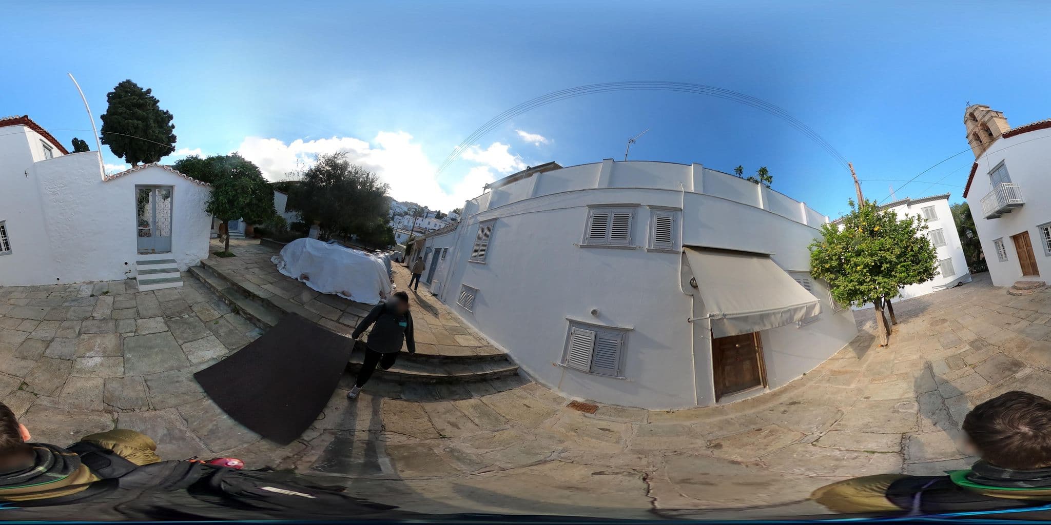 Street view near Studio Annezo, Ýdra — © thompsondt (CC BY-SA · Mapillary)