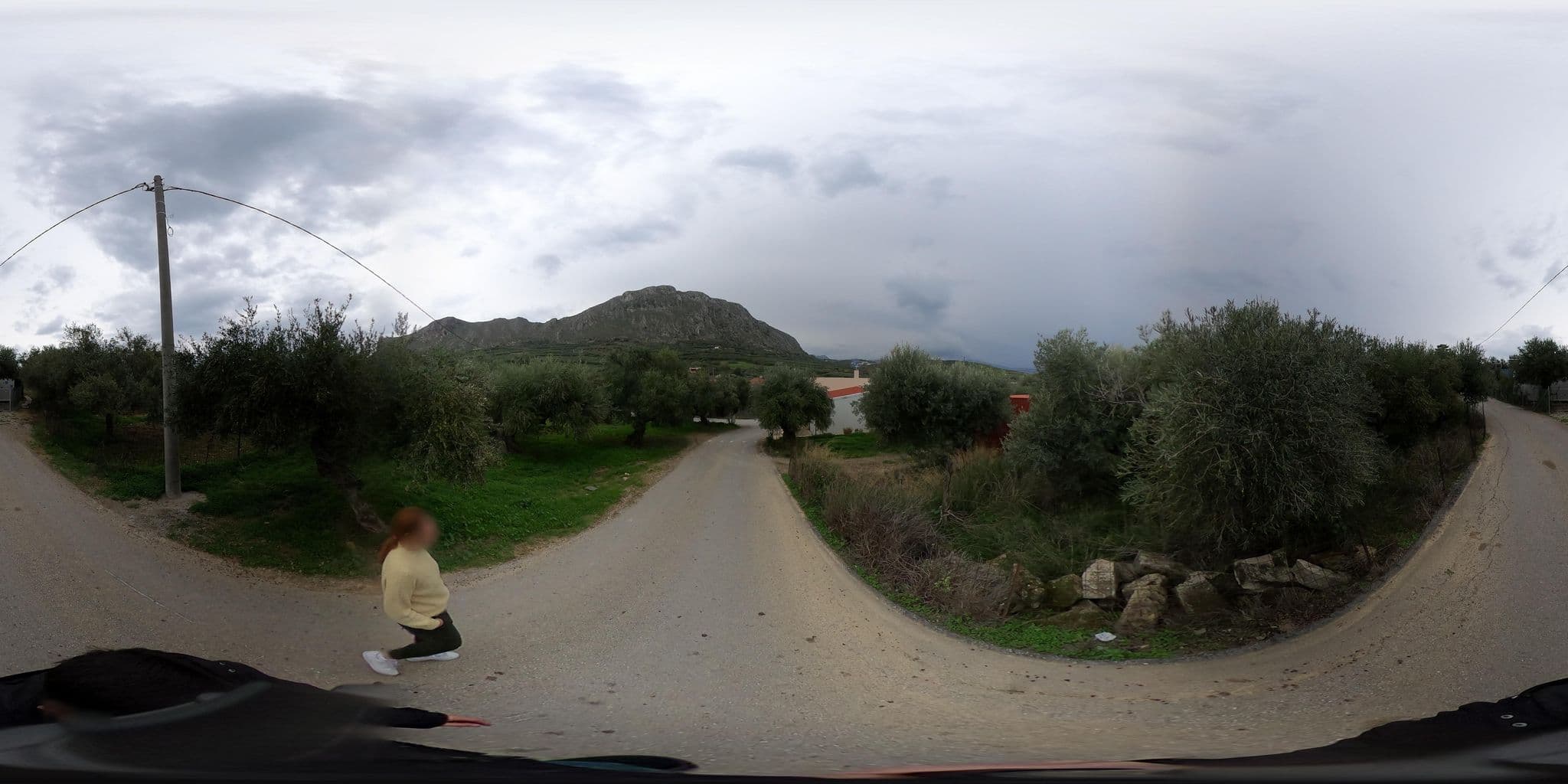 Street view near Villa Kera, Kíssamos — © alexbartzokas (CC BY-SA · Mapillary)