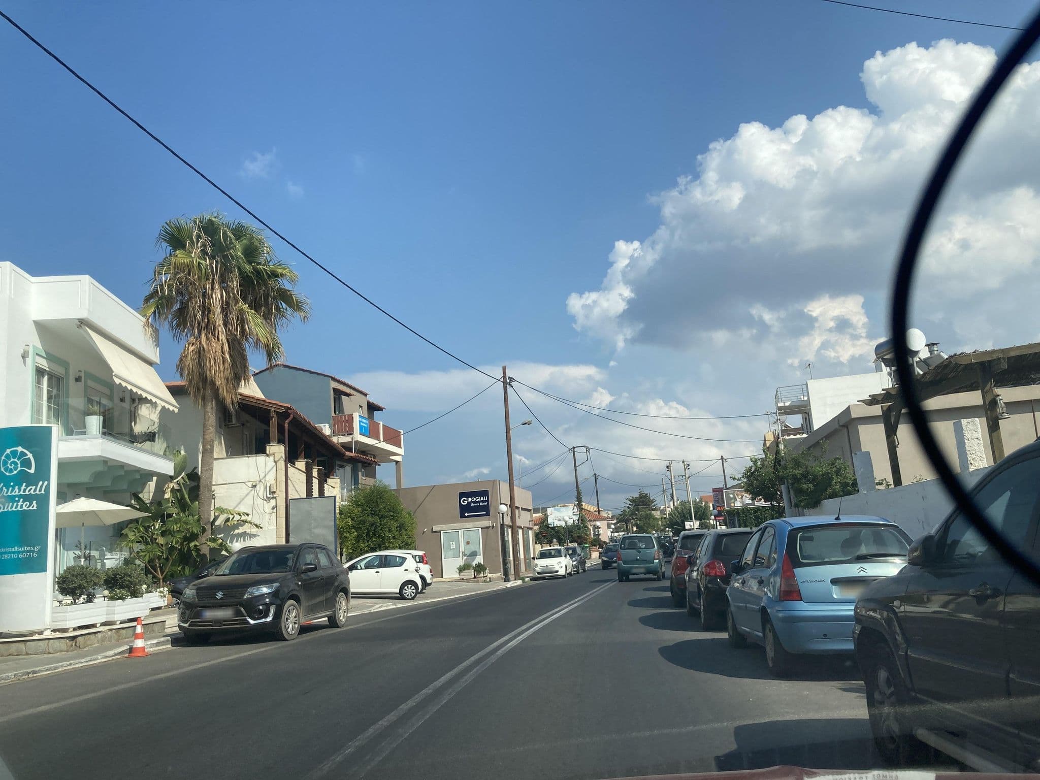 Street view near Kristall Suites, Galatás — © fod (CC BY-SA · Mapillary)