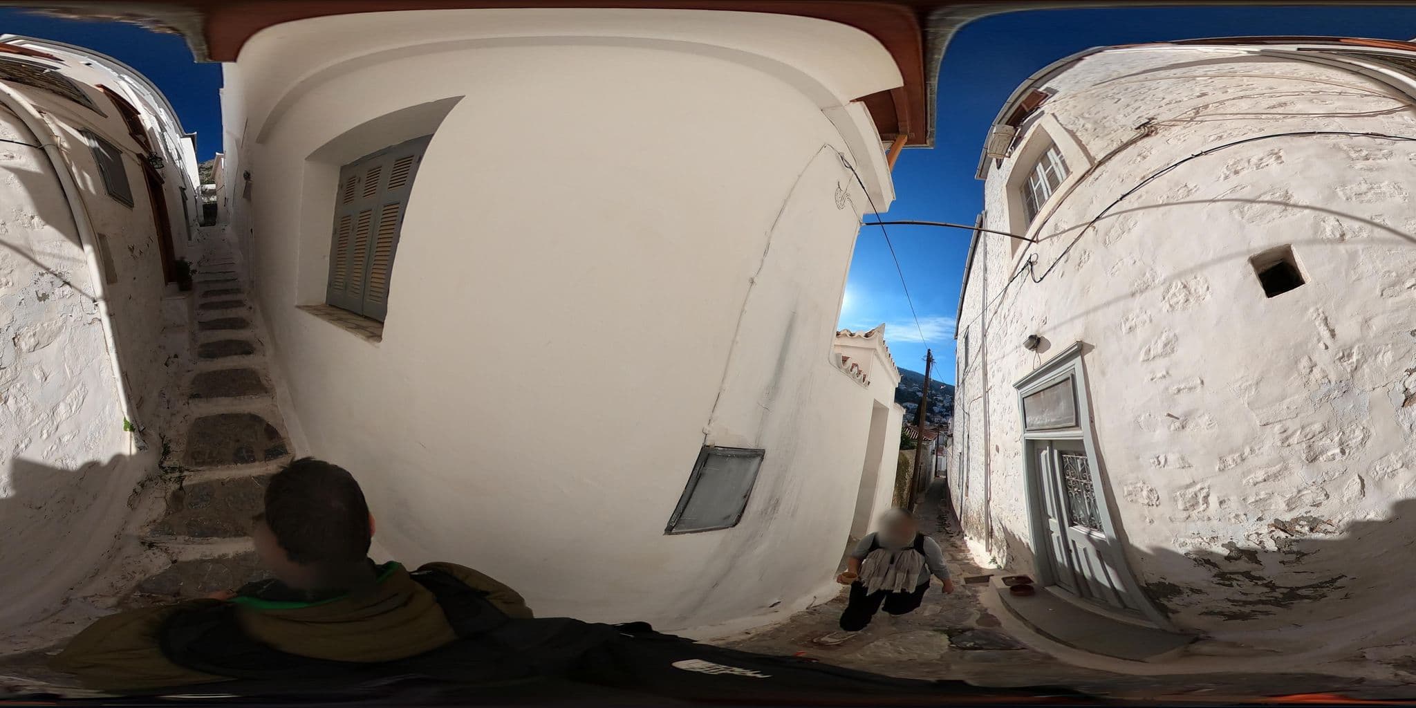 Street view near Hotel Alexandra, Ýdra — © thompsondt (CC BY-SA · Mapillary)