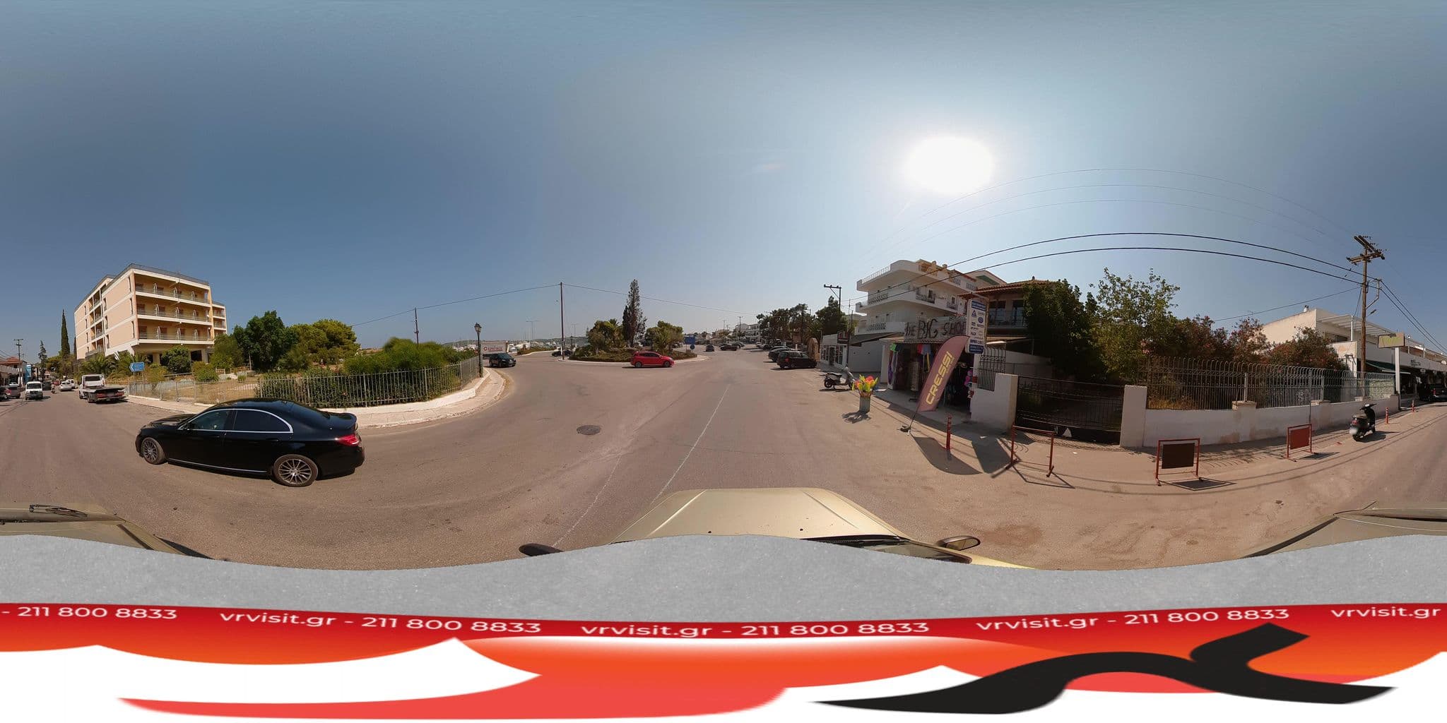 Street view near Ξενοδοχειο Αλκυων, Pórto Chéli — © VRvisit (CC BY-SA · Mapillary)
