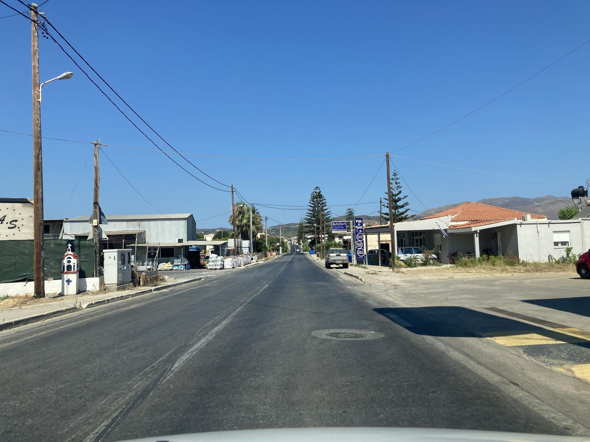 Street view near louladakis apart, Kolympári — © fod (CC BY-SA · Mapillary)