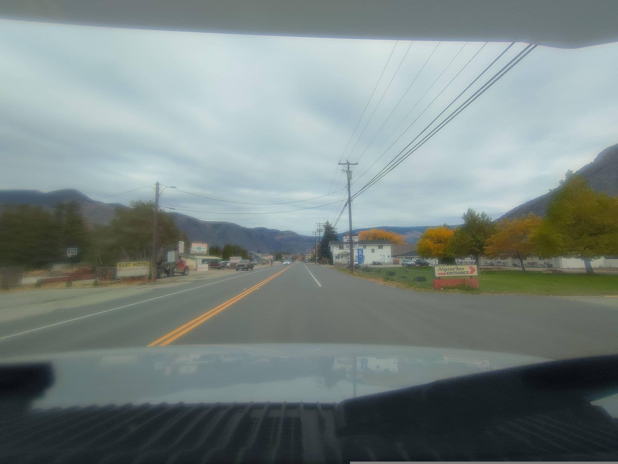 Street view near Elk Motel, Keremeos — © kibour (CC BY-SA · Mapillary)