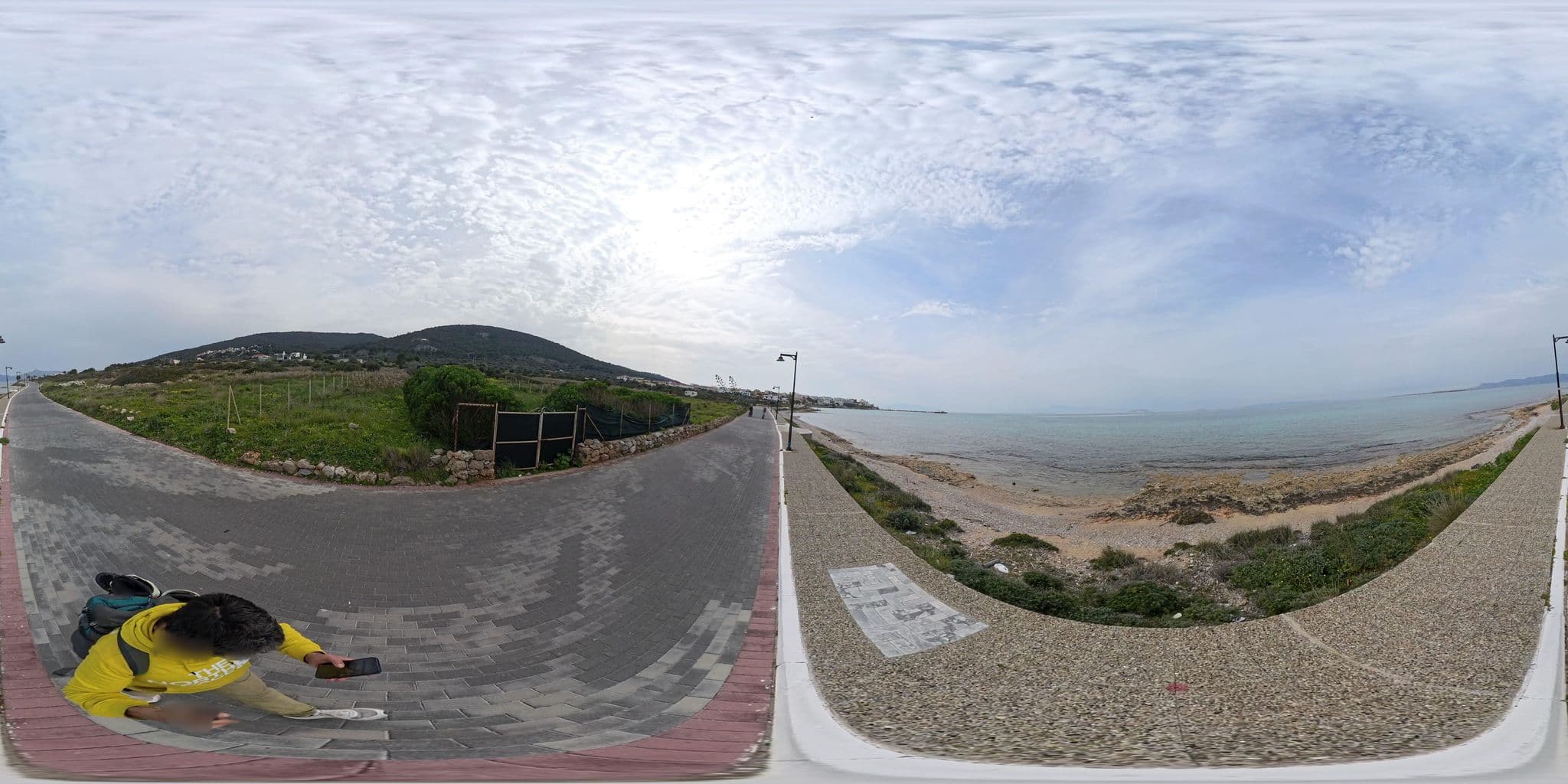 Street view near Ανεση, Agkístri — © NickGar (CC BY-SA · Mapillary)