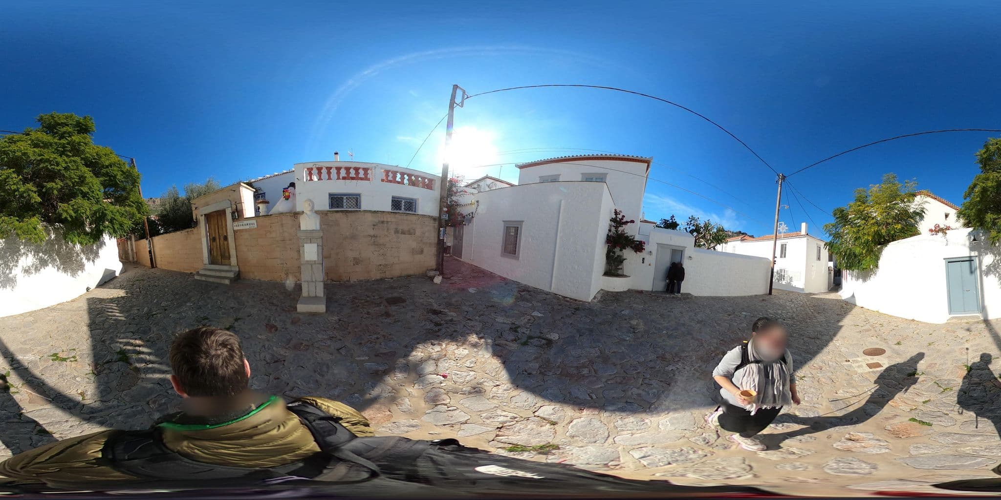 Street view near Spalieri's Rooms, Ýdra — © thompsondt (CC BY-SA · Mapillary)