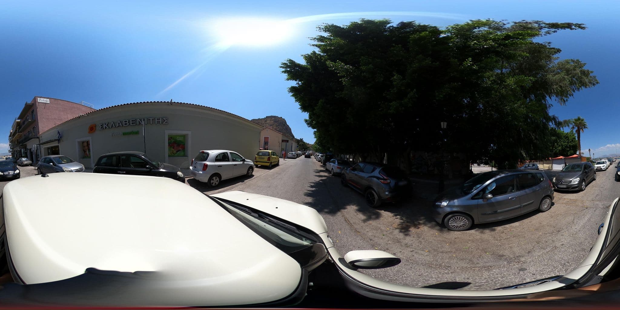 Street view near Evdokia Resort, Náfplio — © efikour (CC BY-SA · Mapillary)