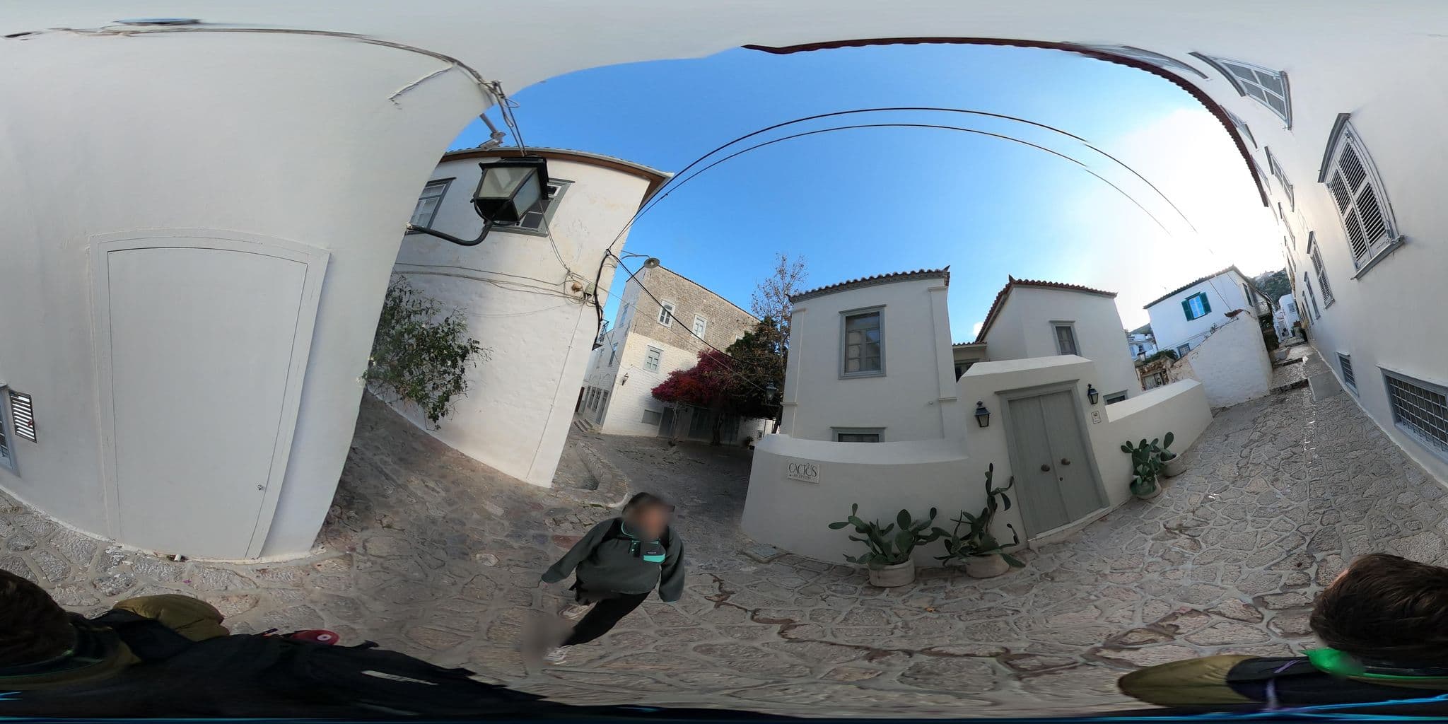 Street view near Hotel Leto Hydra, Ýdra — © thompsondt (CC BY-SA · Mapillary)