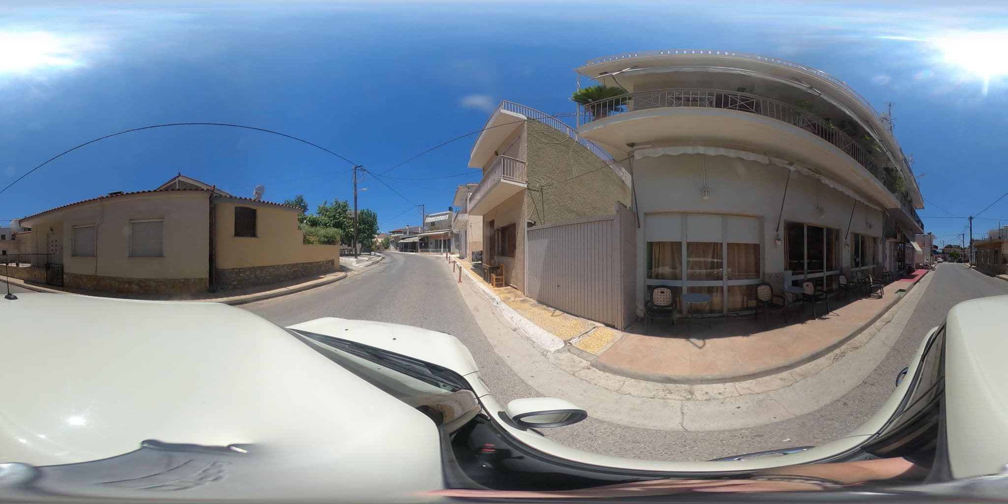Street view near Ζεισ Εδω - Luxury Apartments - Πολυχωροσ, Asíni — © efikour (CC BY-SA · Mapillary)