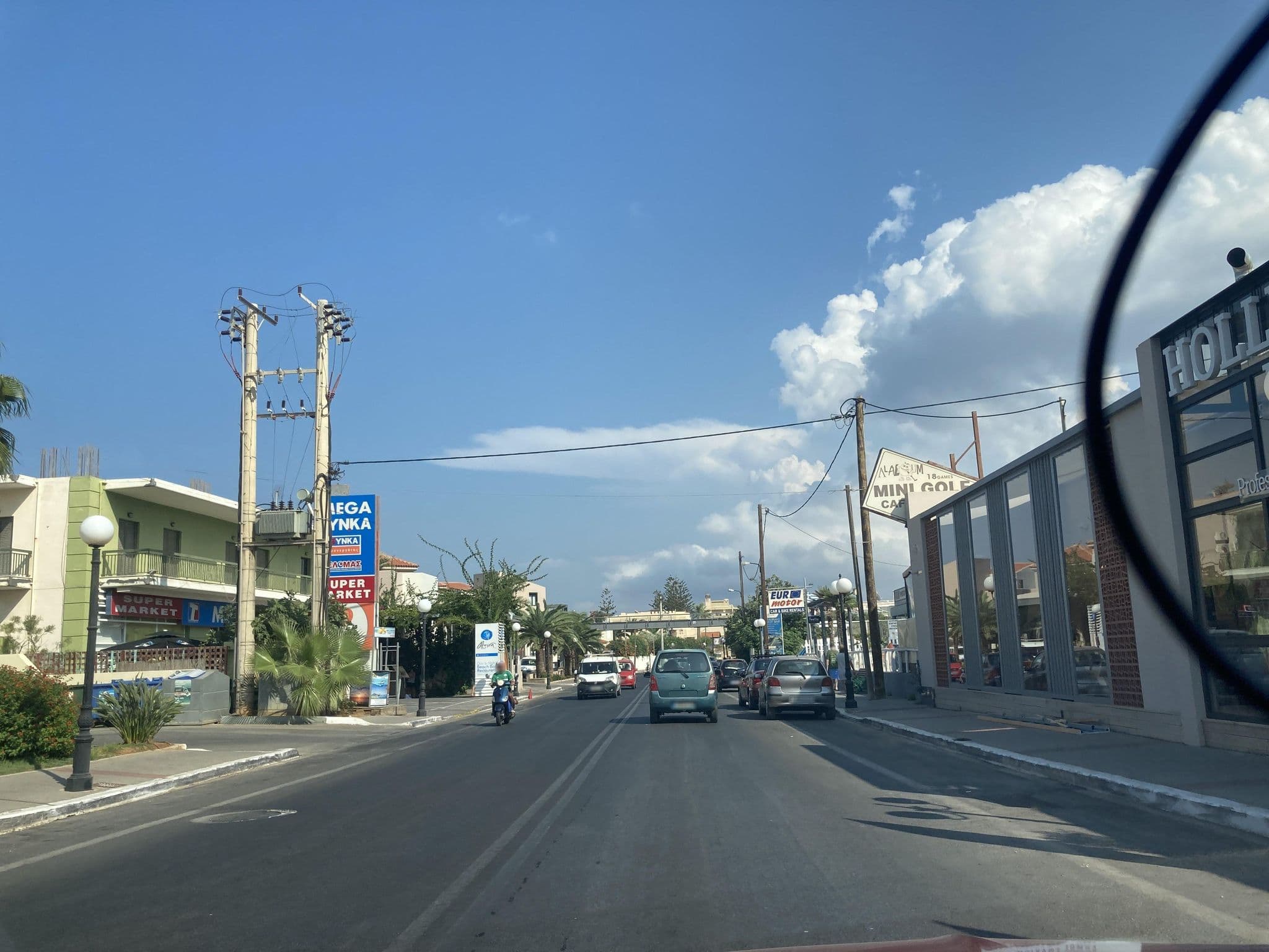 Street view near Merabello Aptos & Villas, Galatás — © fod (CC BY-SA · Mapillary)