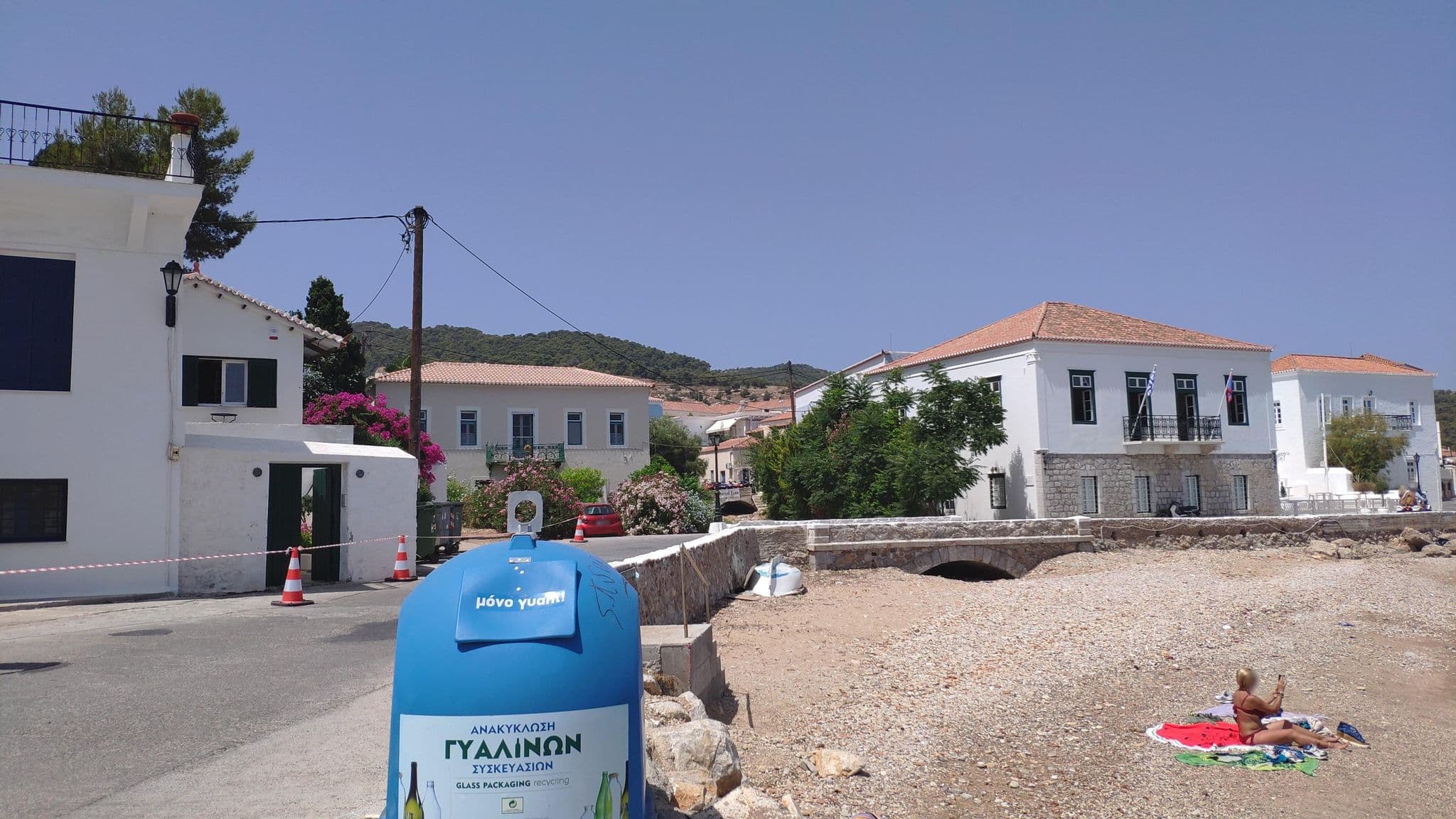 Street view near Alexandra's Resort & Spa, Spétses — © pppetros (CC BY-SA · Mapillary)