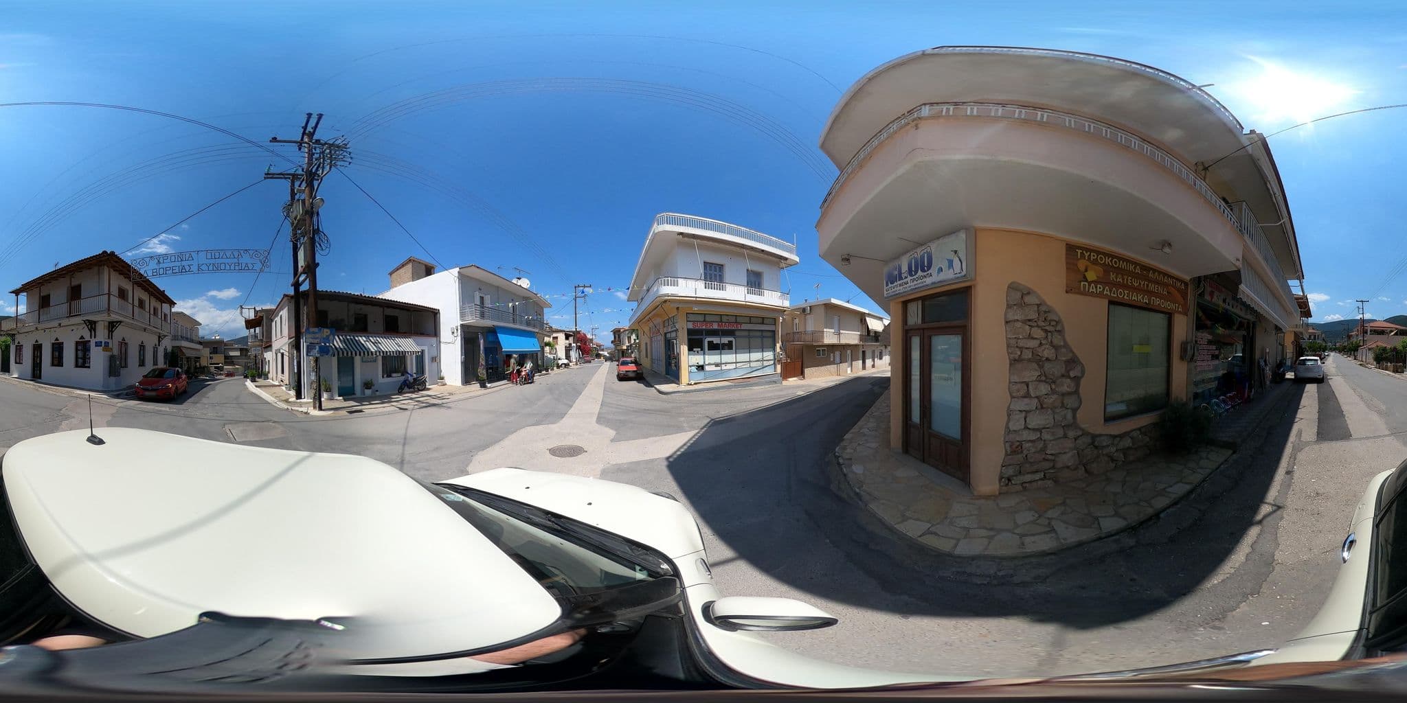 Street view near Sunset Hotel, Ástros — © efikour (CC BY-SA · Mapillary)