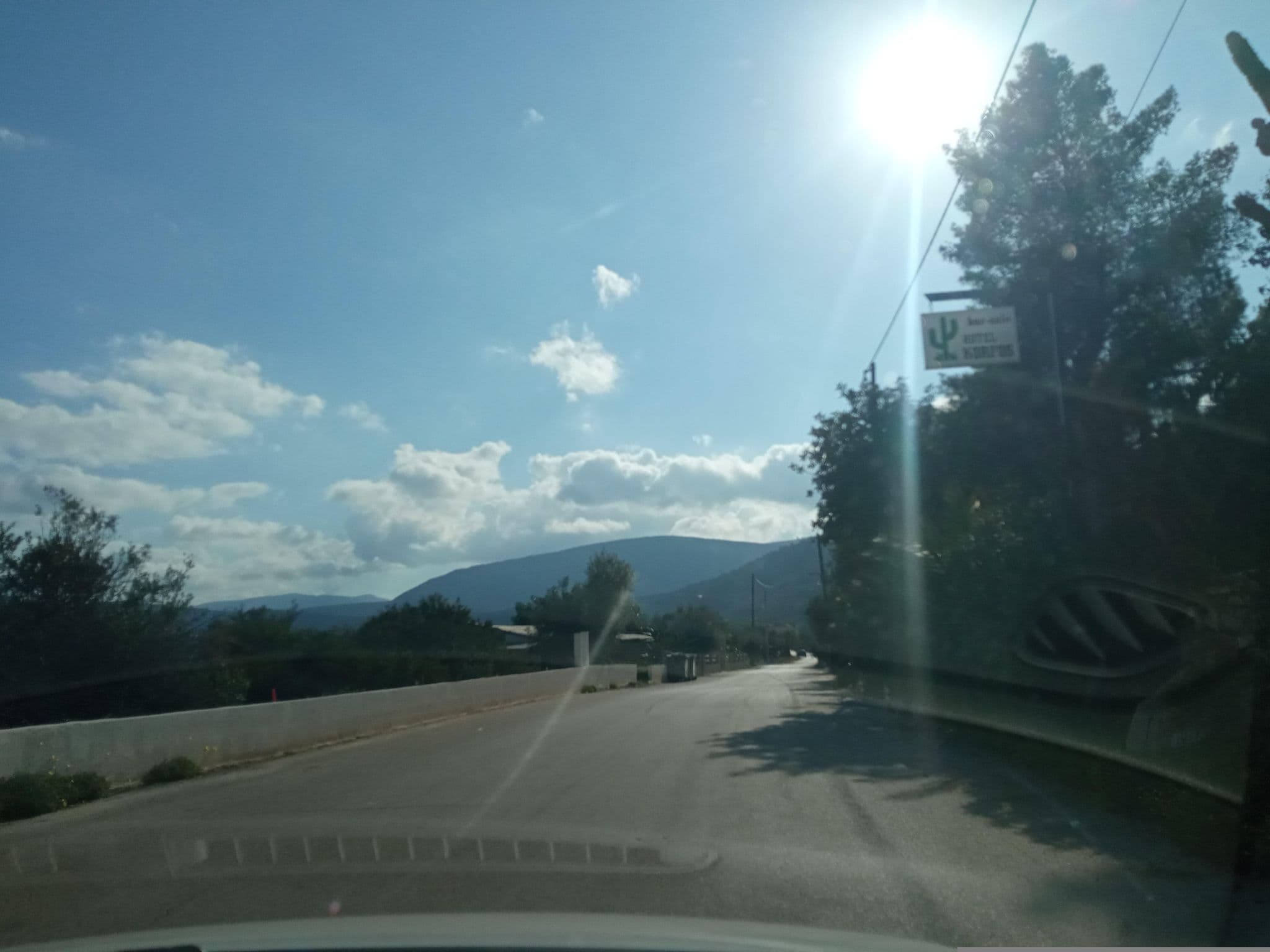 Street view near KORFOS Hotel, Sofikón — © George_210 (CC BY-SA · Mapillary)