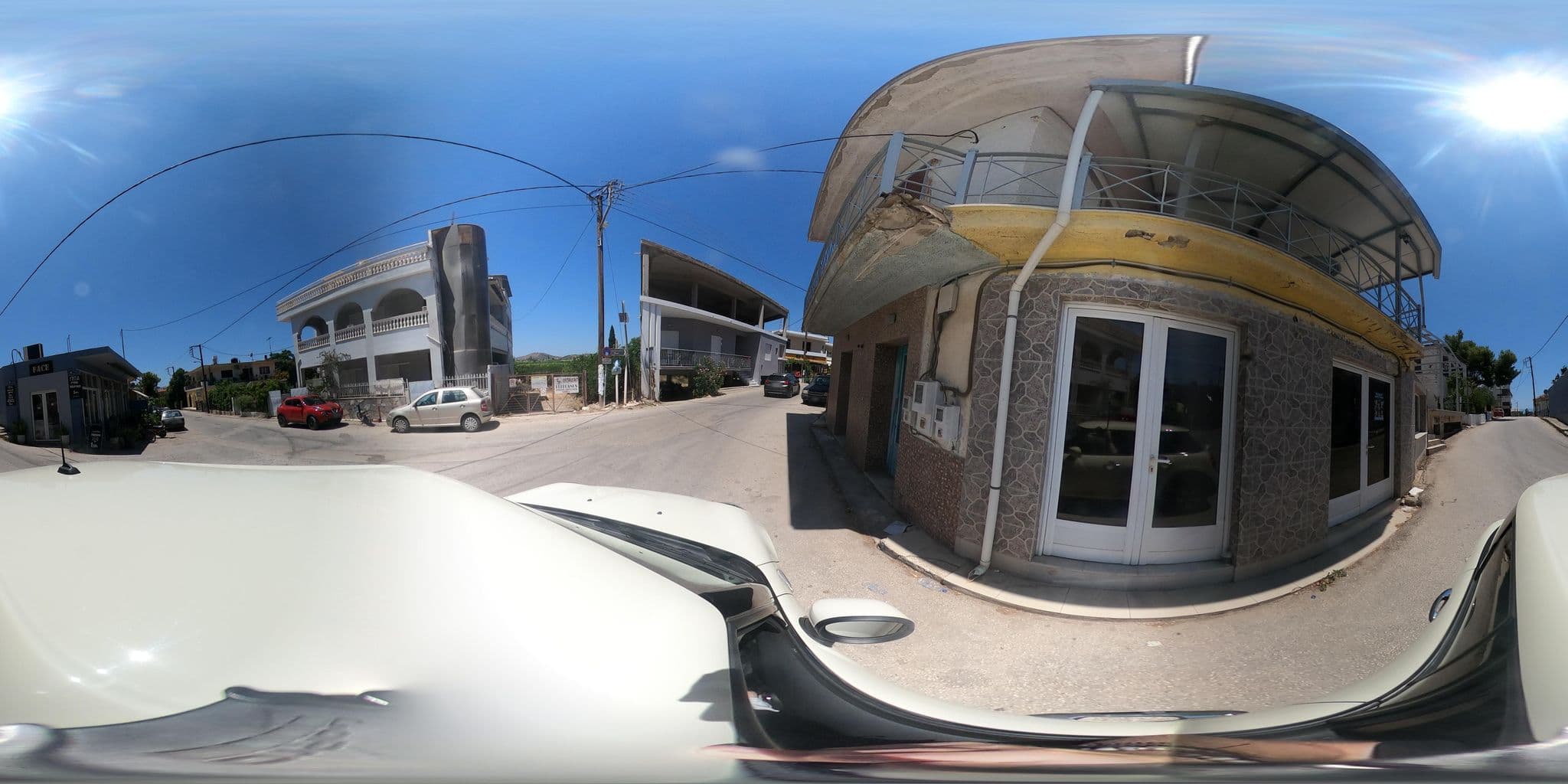 Street view near The Grove Seaside Hotel, Drépanon — © efikour (CC BY-SA · Mapillary)
