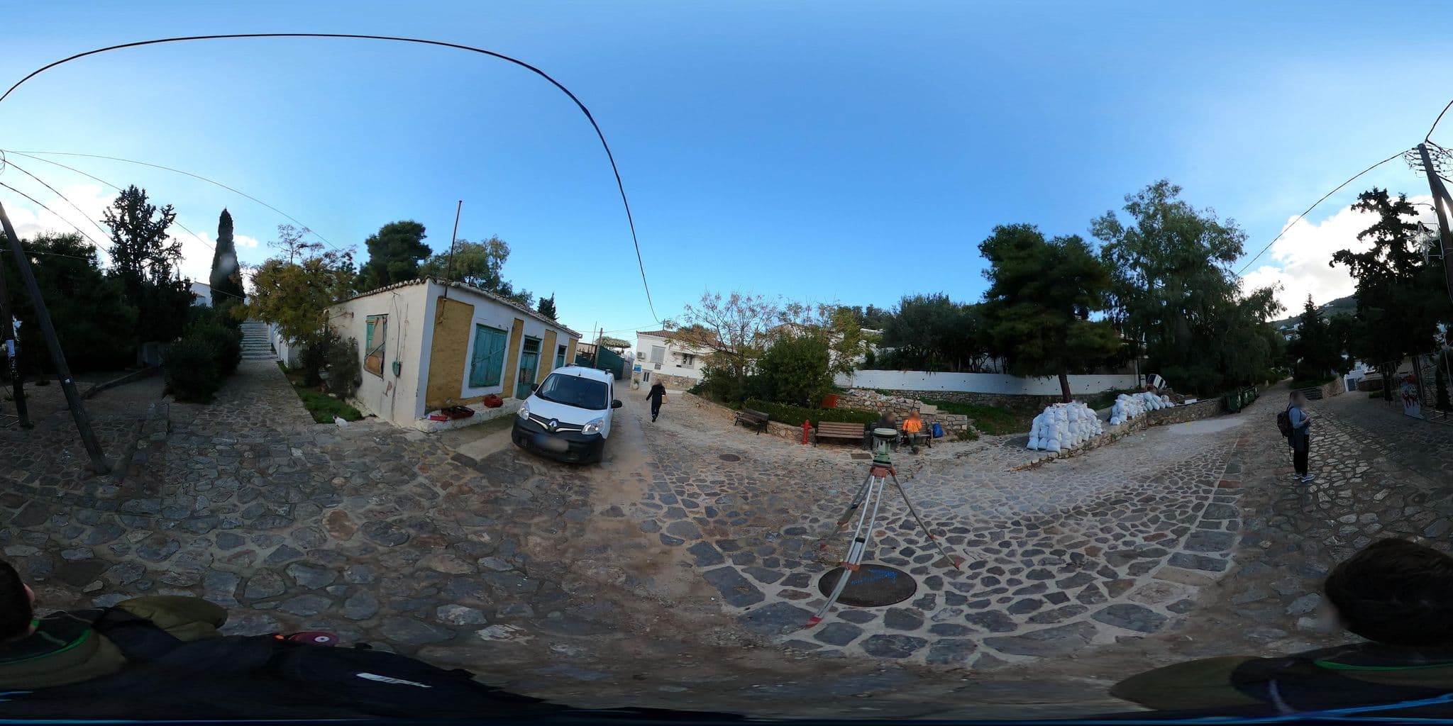 Street view near Loukia's Apartments, Ýdra — © thompsondt (CC BY-SA · Mapillary)