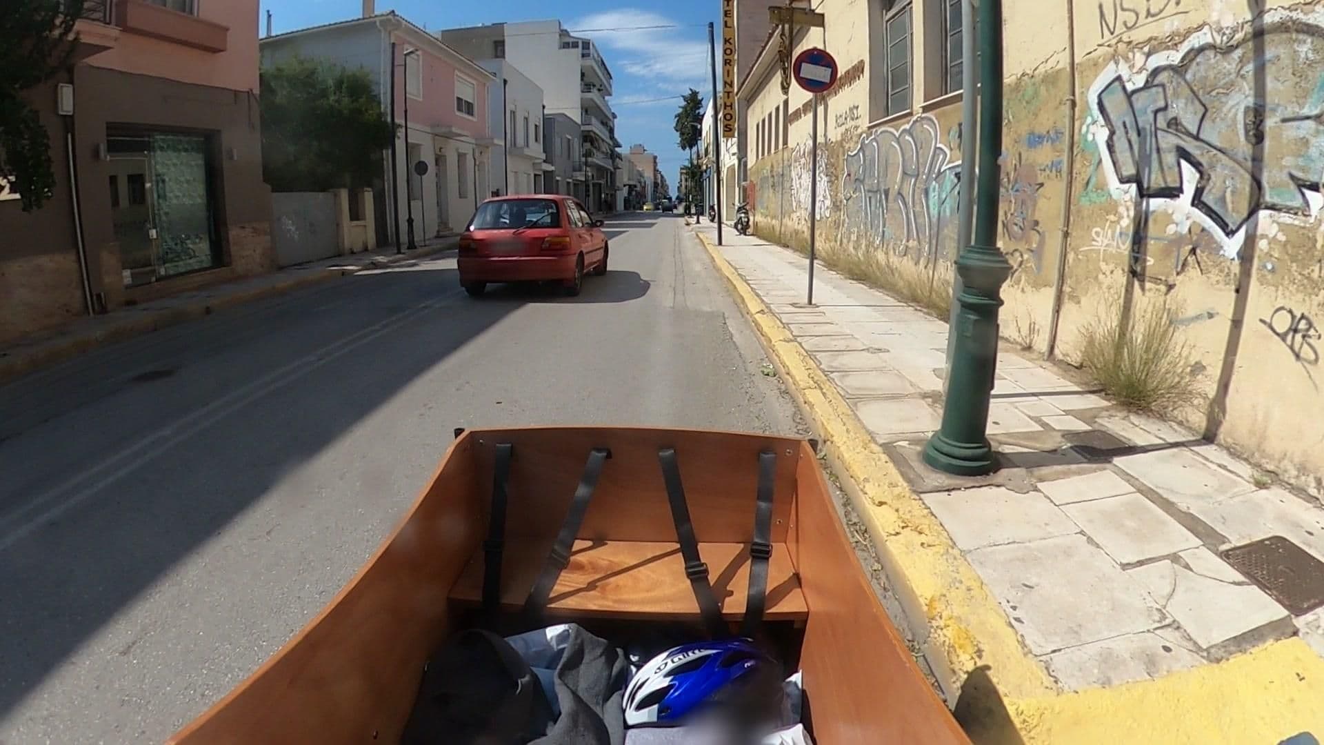 Street view near Korinthos Hotel Corinth (Greece), Kórinthos — © efikour (CC BY-SA · Mapillary)
