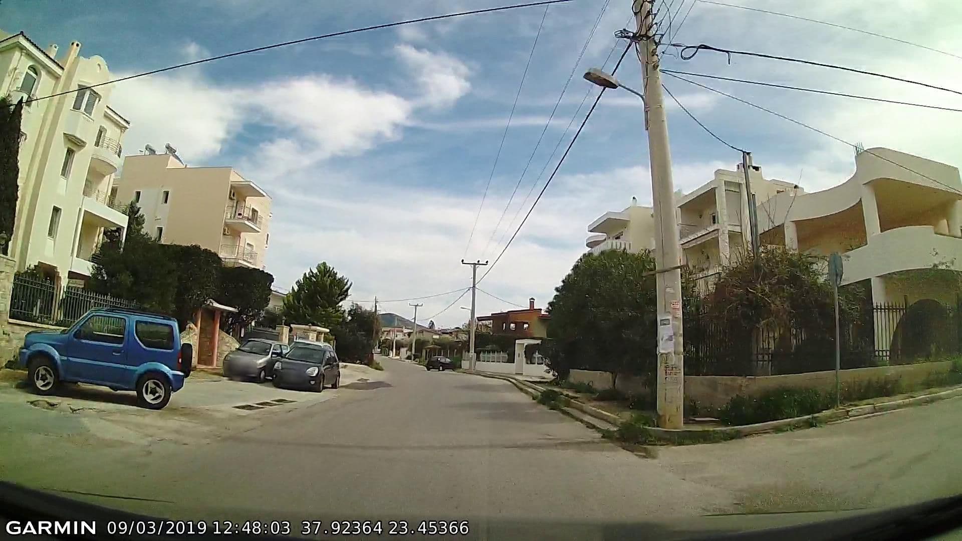 Street view near Aiandeion Bay Hotel, Aiánteio — © pppetros (CC BY-SA · Mapillary)