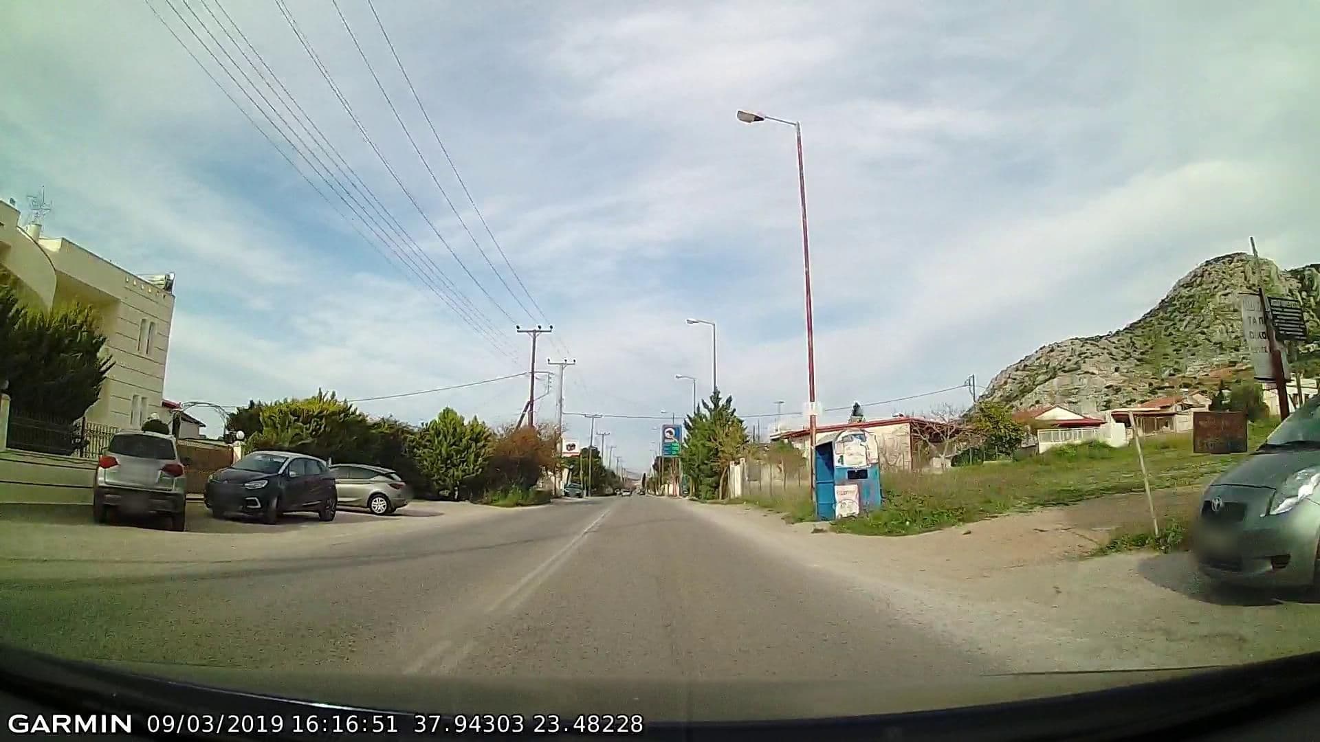 Street view near Melina Resort, Salamína — © pppetros (CC BY-SA · Mapillary)