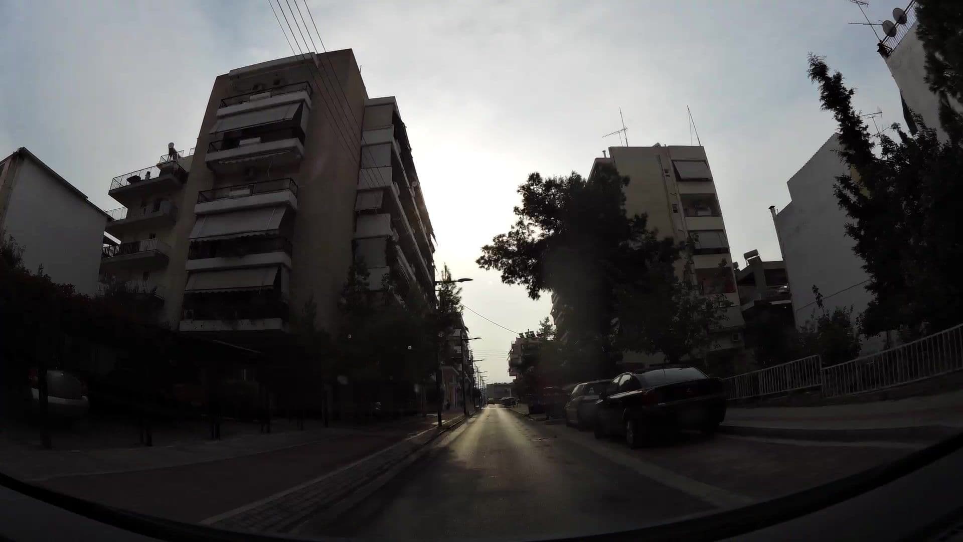 Street view near Stratosfaira, Agios Dimitrios — © kaartcam (CC BY-SA · Mapillary)