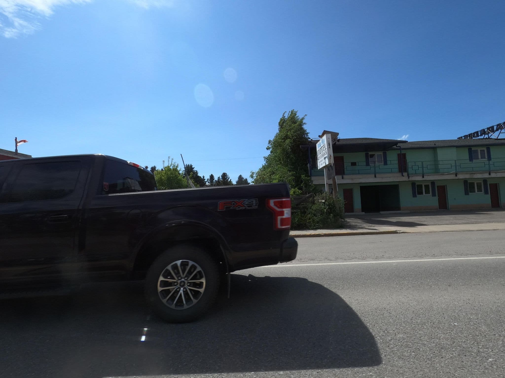 Street view near Blue Sky Motel, Turner Valley — © plan_c (CC BY-SA · Mapillary)