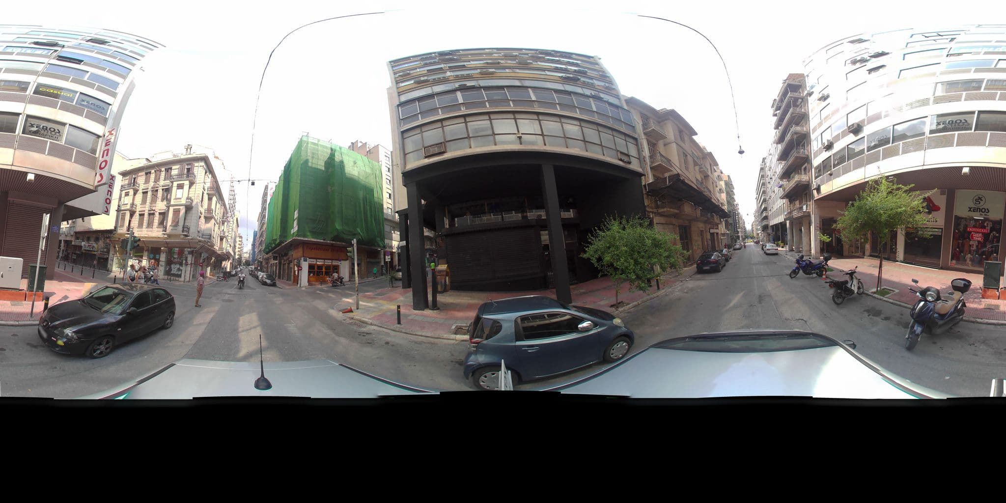 Street view near Hotel Afaia, Athens — © zaf3kala (CC BY-SA · Mapillary)