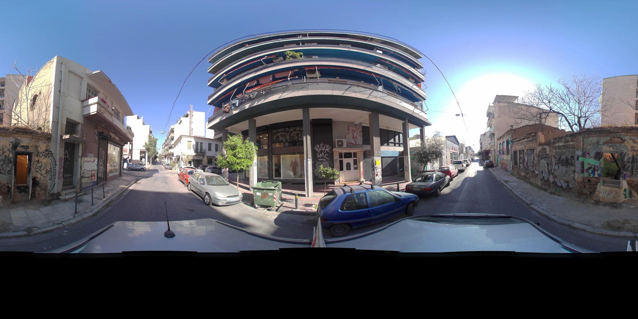 Street view near Stylish Kerameikos Apartment, Athens — © zaf3kala (CC BY-SA · Mapillary)