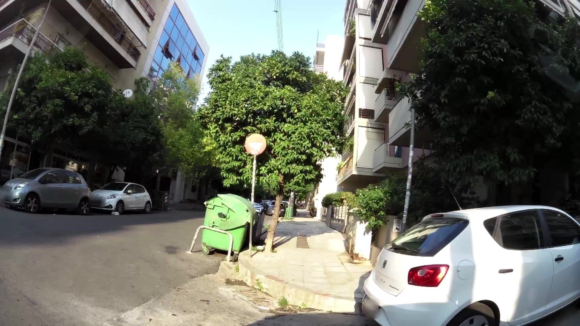 Street view near The Hub Athens, Kallithéa — © kaartcam (CC BY-SA · Mapillary)