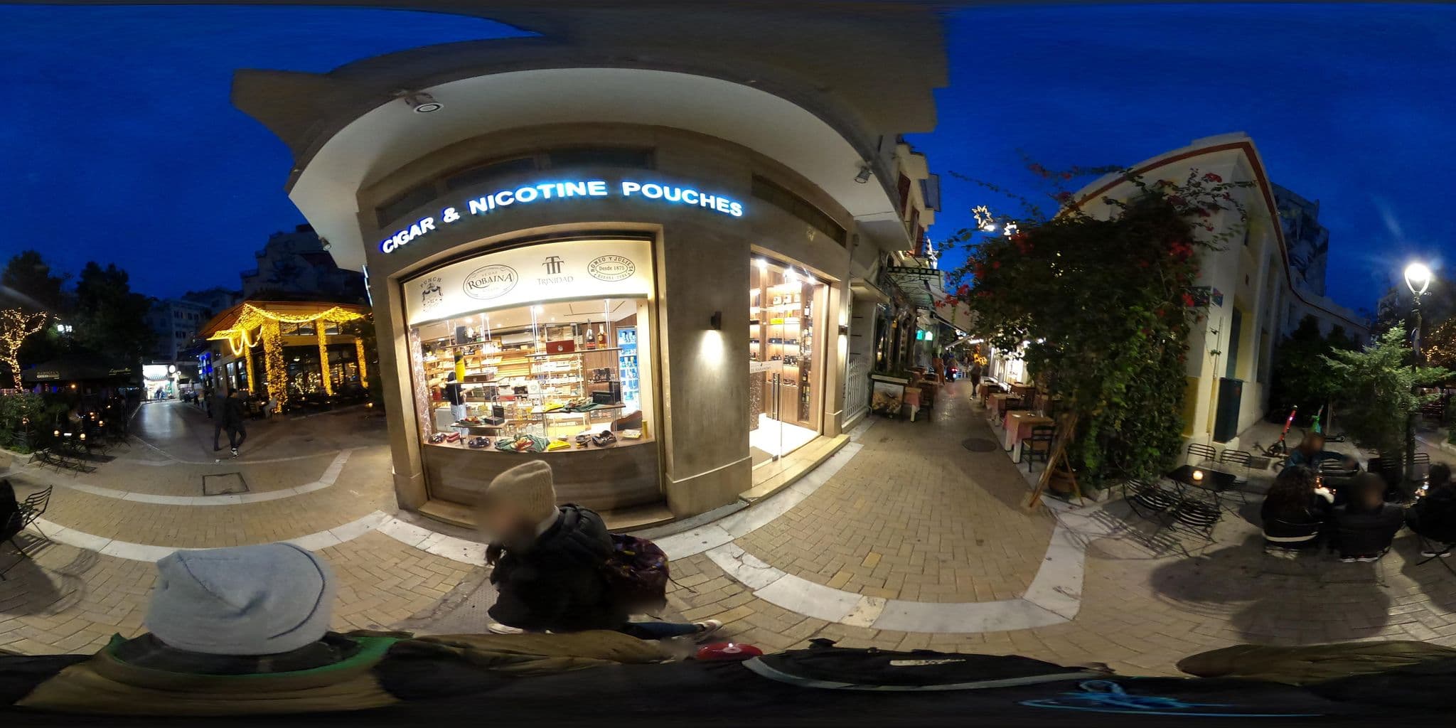 Street view near andronis exclusive athens, Athens — © thompsondt (CC BY-SA · Mapillary)