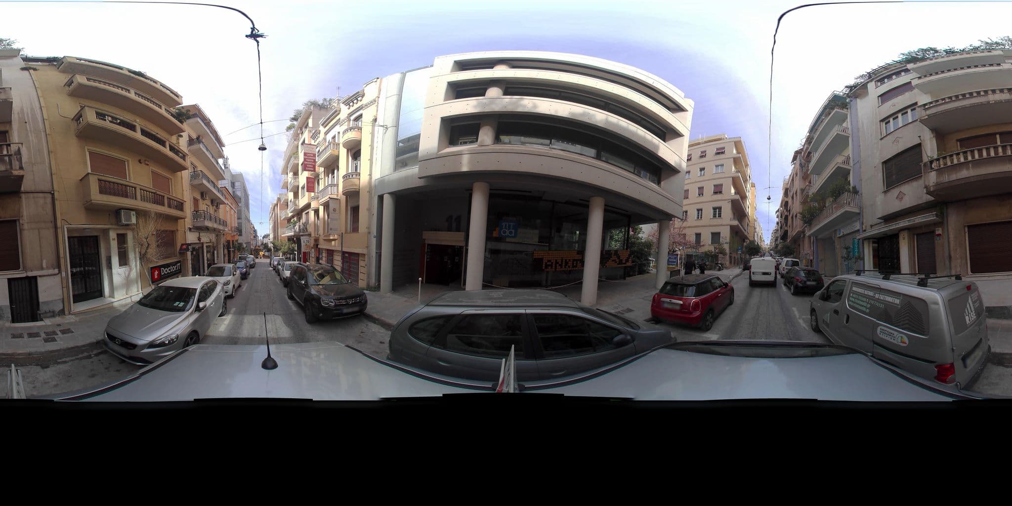 Street view near Sir Athens, Athens — © zaf3kala (CC BY-SA · Mapillary)