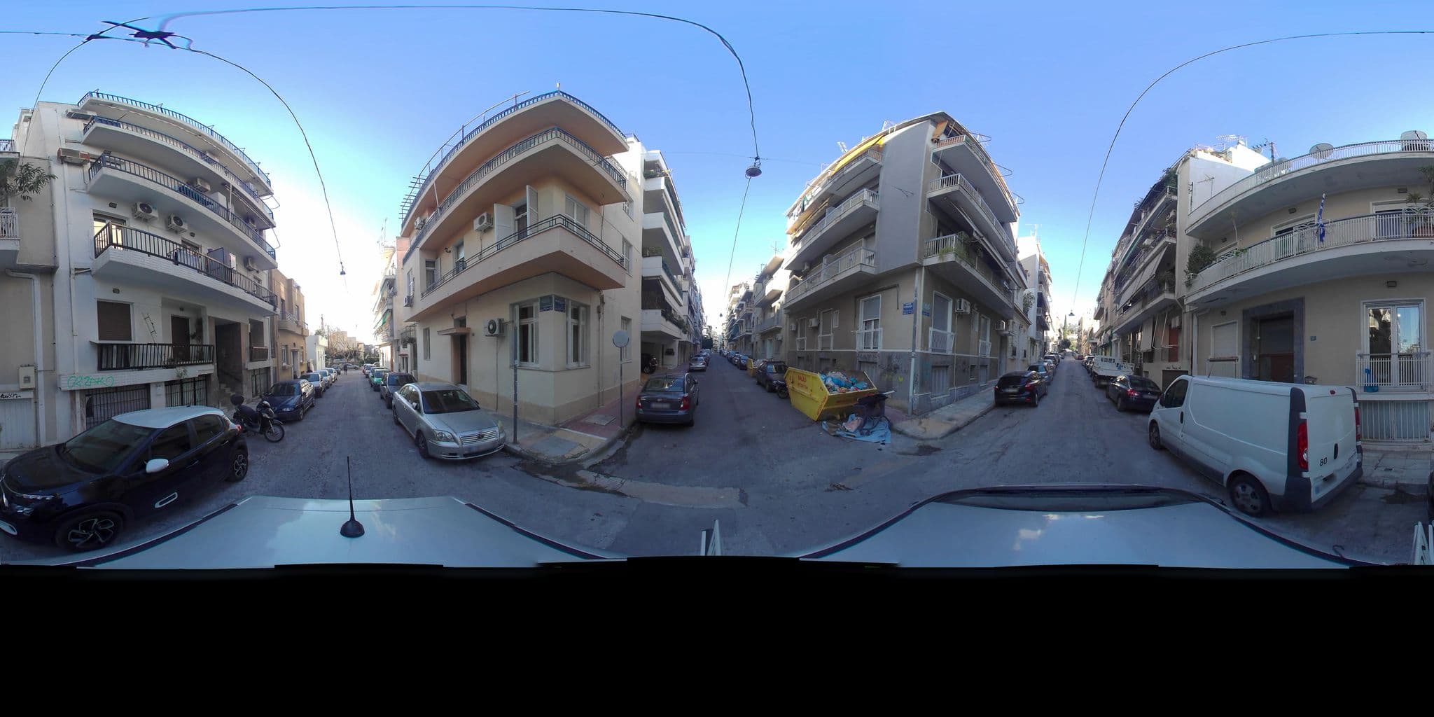 Street view near Athenian Yard Suites, Athens — © zaf3kala (CC BY-SA · Mapillary)