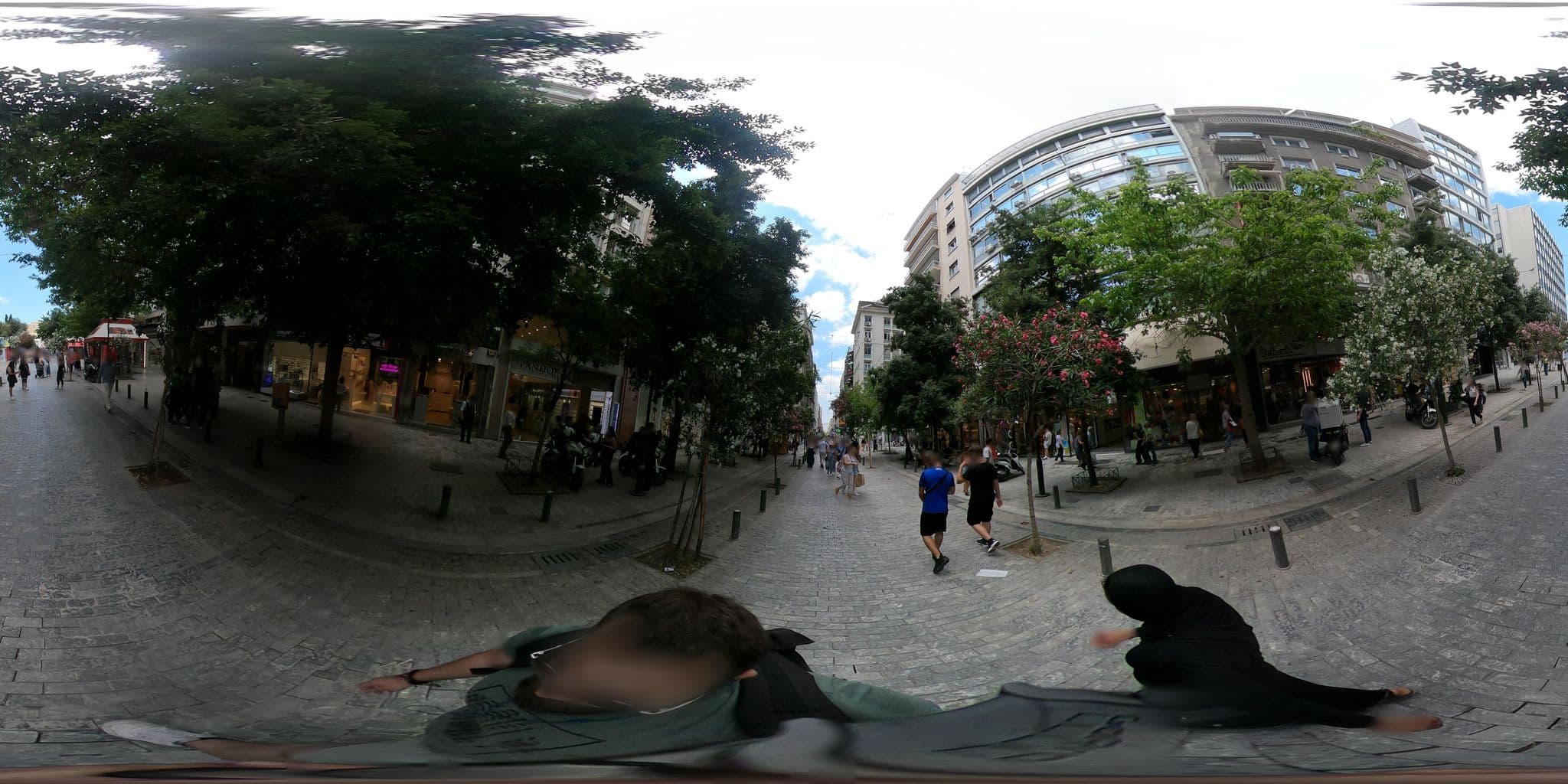 Street view near Αcropolis Suites Troulandia, Athens — © efikour (CC BY-SA · Mapillary)