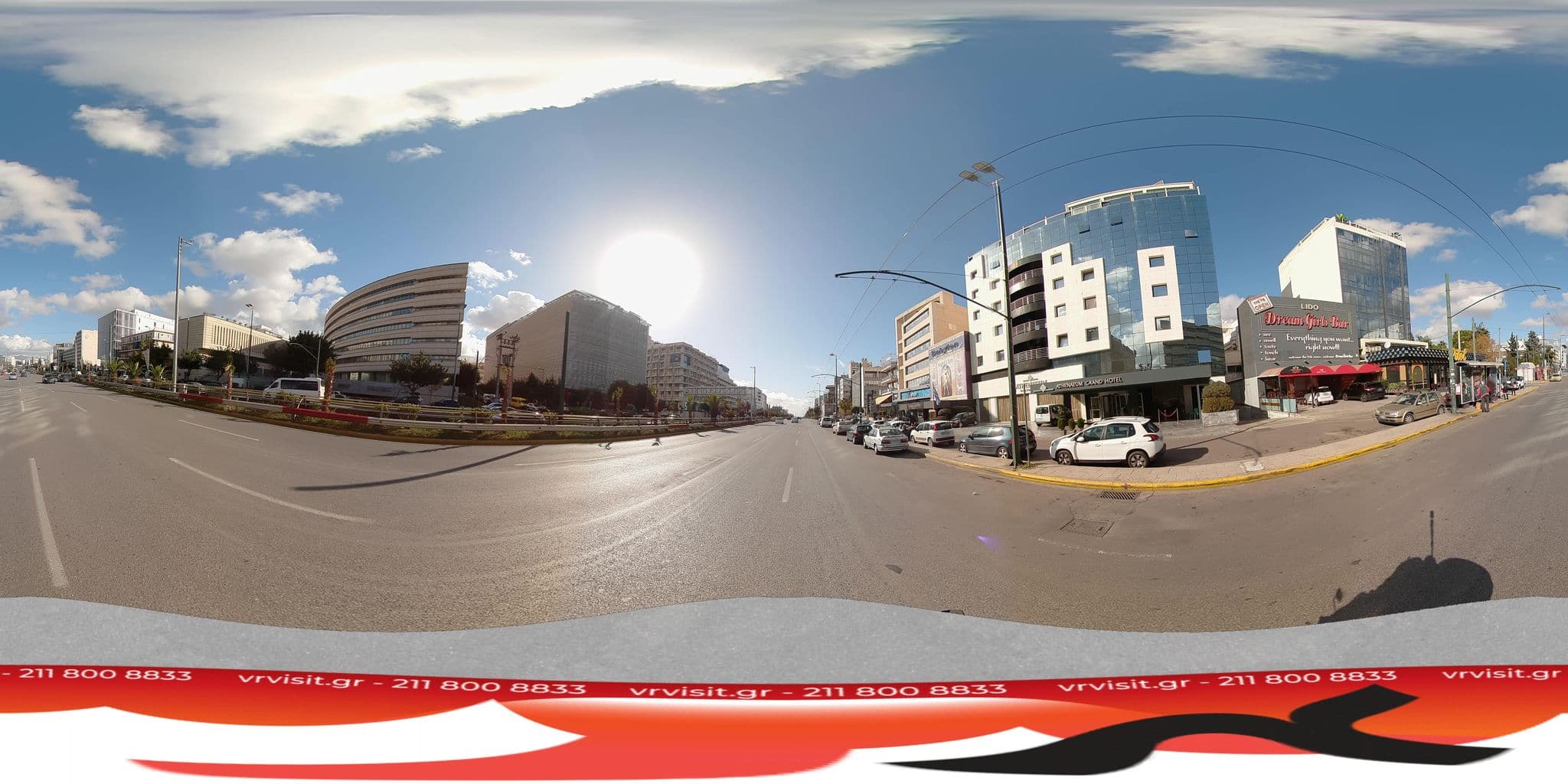 Street view near B4B Athens 365 Hotel, Néa Smýrni — © VRvisit (CC BY-SA · Mapillary)
