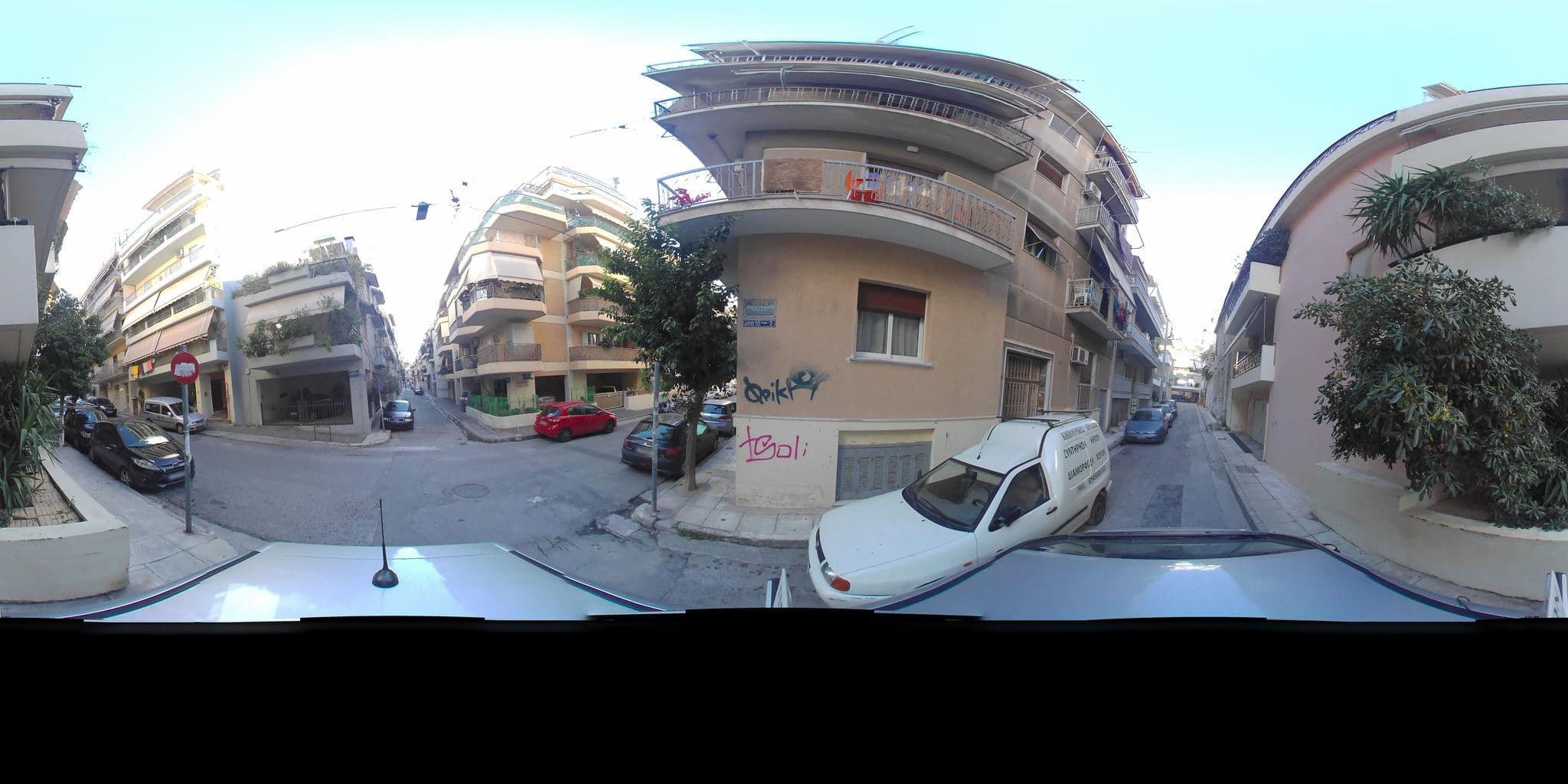 Street view near Sunbow Earth, Távros — © zaf3kala (CC BY-SA · Mapillary)