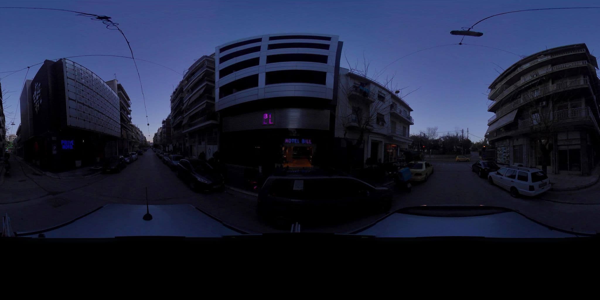 Street view near Athens Prive Hotel, Athens — © zaf3kala (CC BY-SA · Mapillary)
