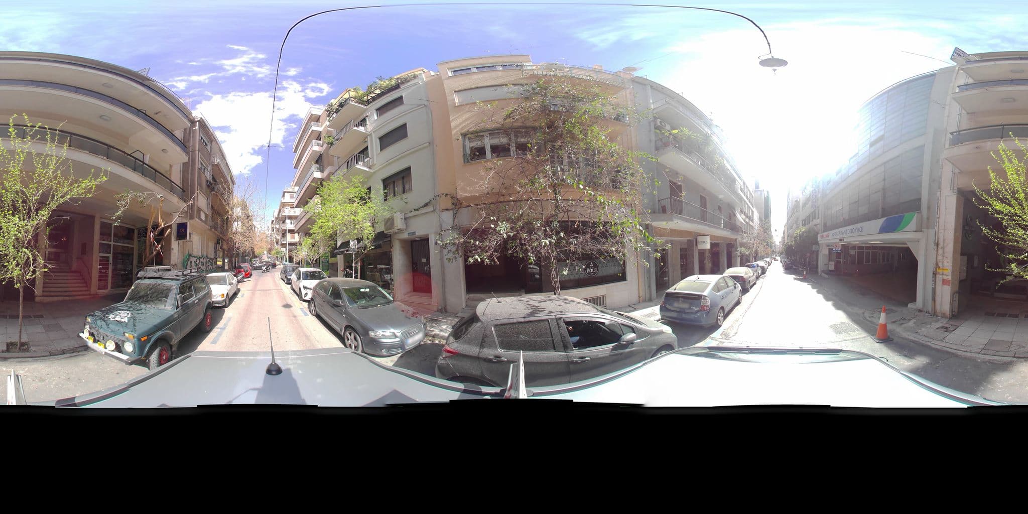 Street view near Olala Kolonaki Boutique, Athens — © zaf3kala (CC BY-SA · Mapillary)
