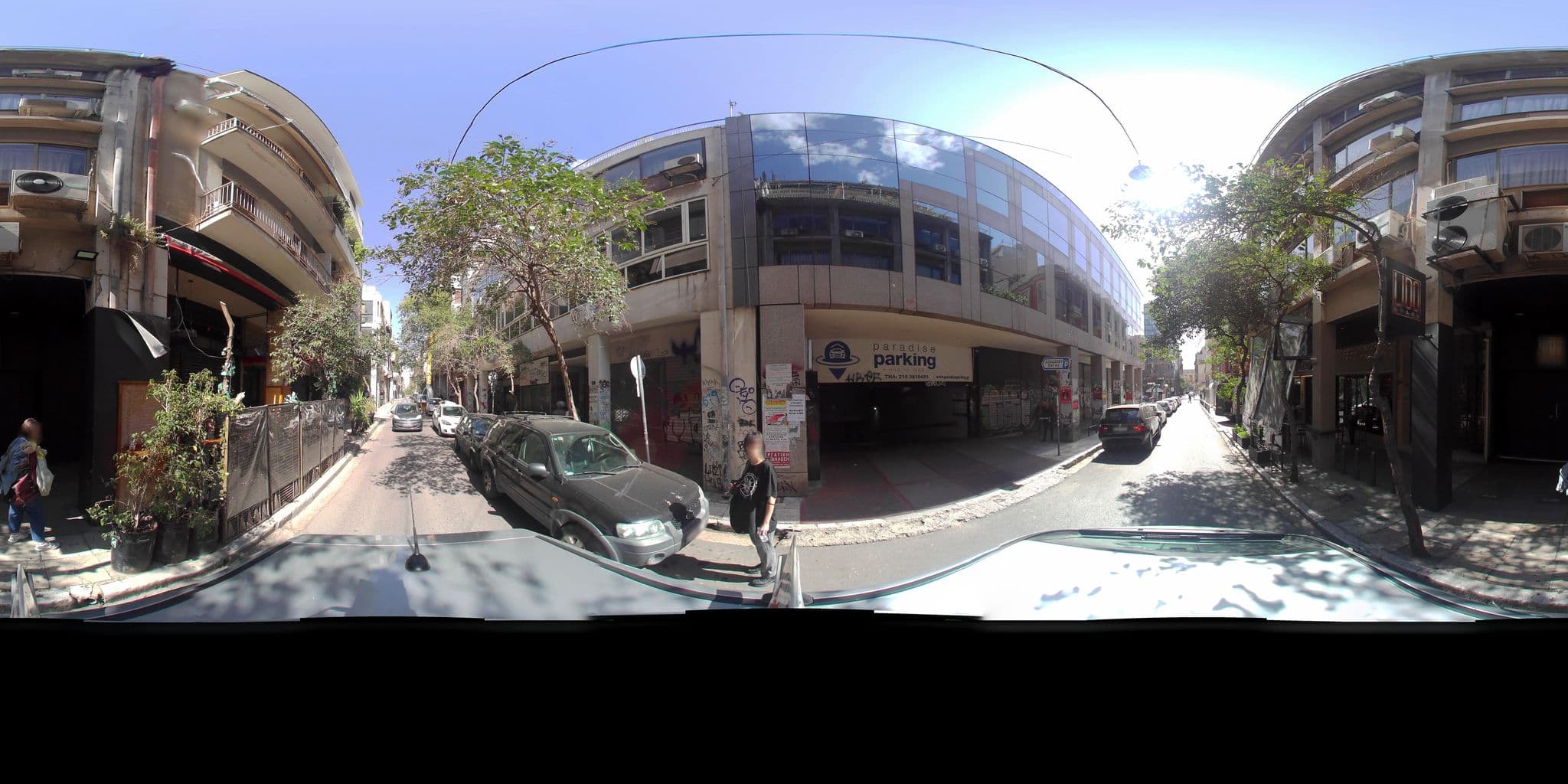 Street view near Magenta Luxury Suites, Athens — © zaf3kala (CC BY-SA · Mapillary)