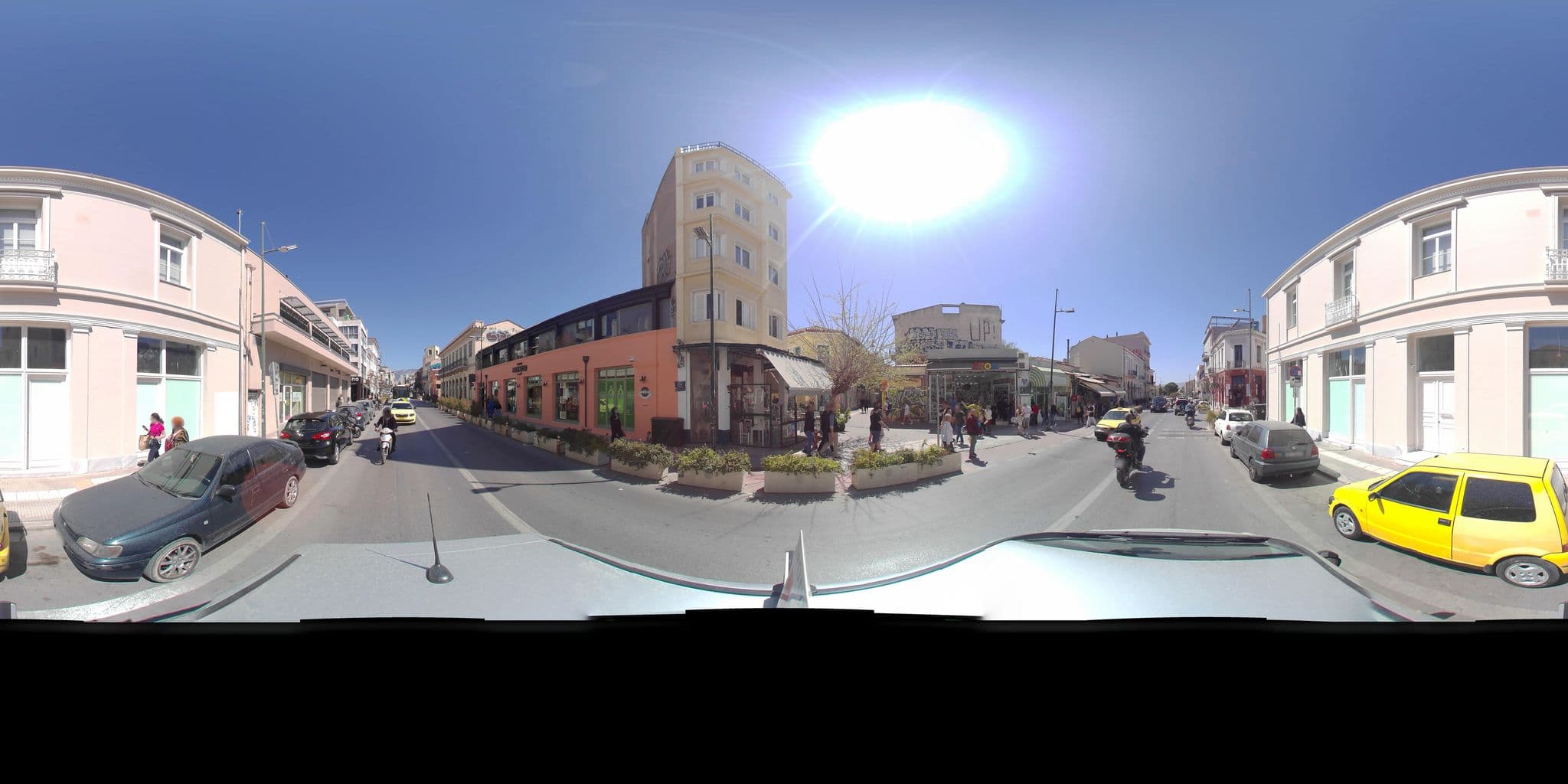 Street view near mirame gastro boutique hotel, Athens — © zaf3kala (CC BY-SA · Mapillary)