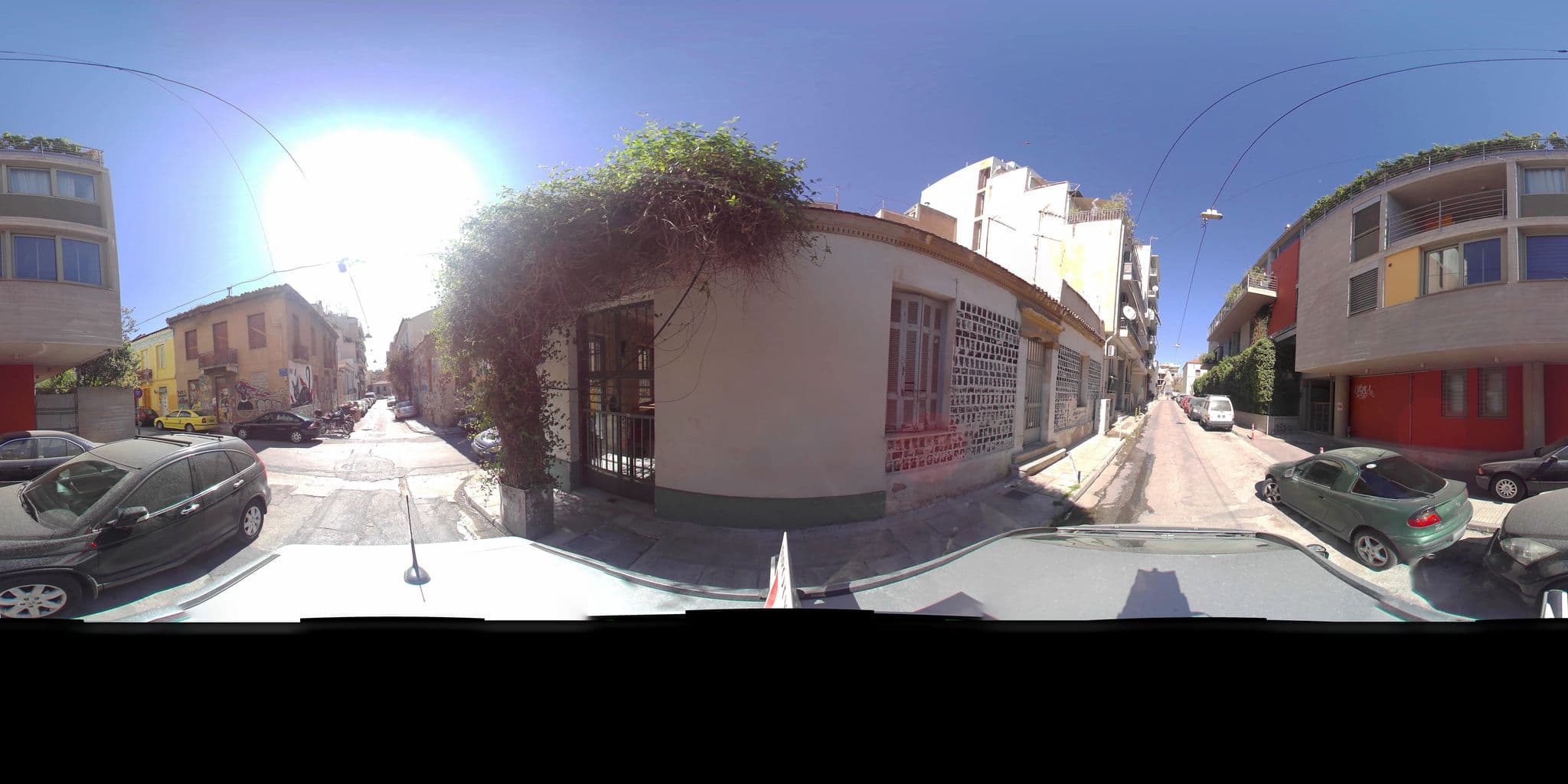 Street view near Athenis City Themis 14, Athens — © zaf3kala (CC BY-SA · Mapillary)