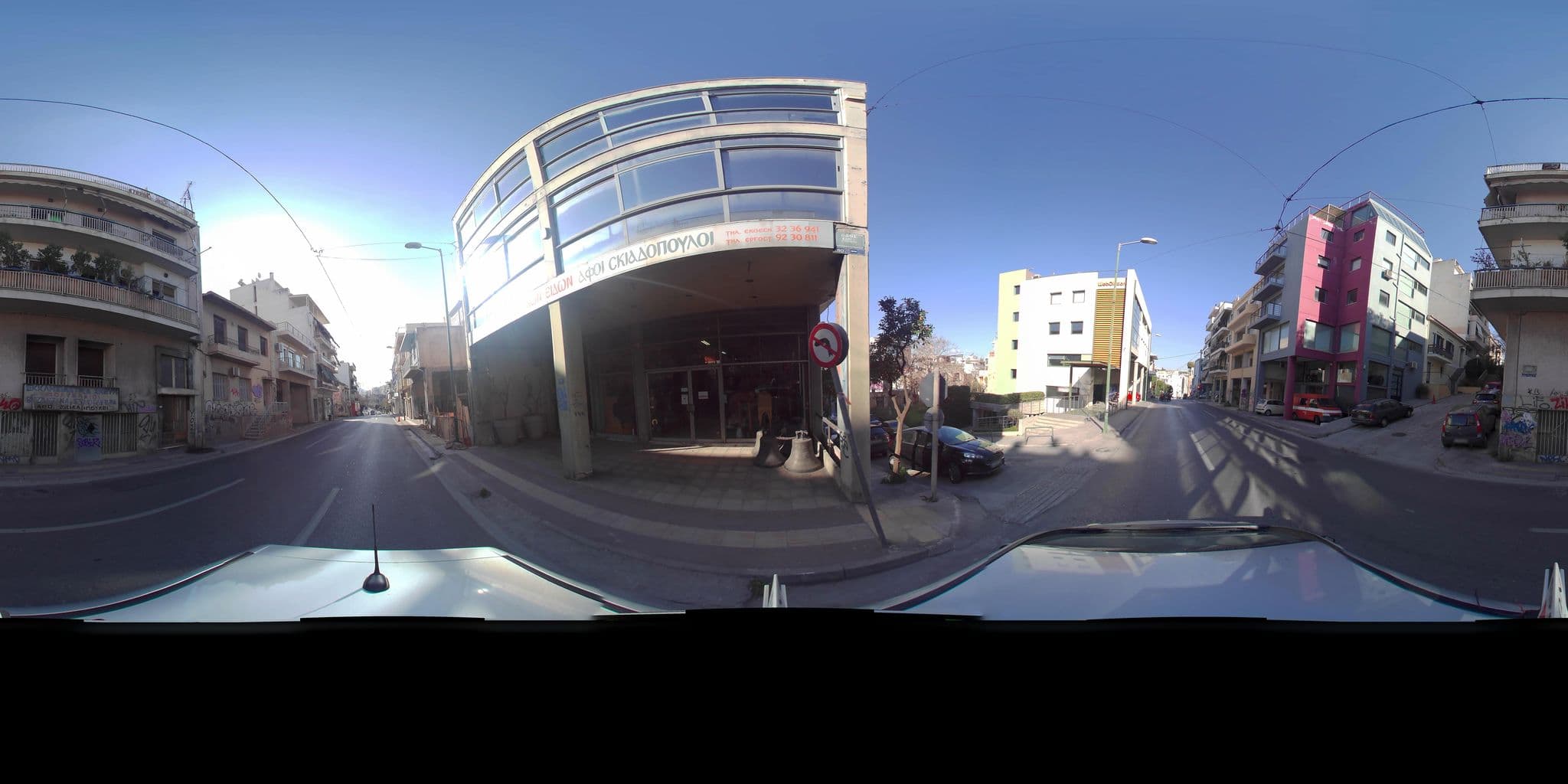 Street view near Monastik living in Athina, Dhafní — © zaf3kala (CC BY-SA · Mapillary)