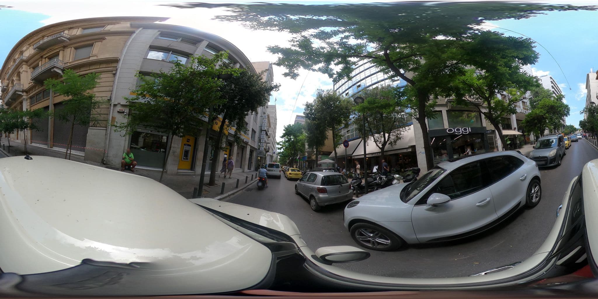 Street view near The Marblous Hotel, Athens — © KostasPin (CC BY-SA · Mapillary)