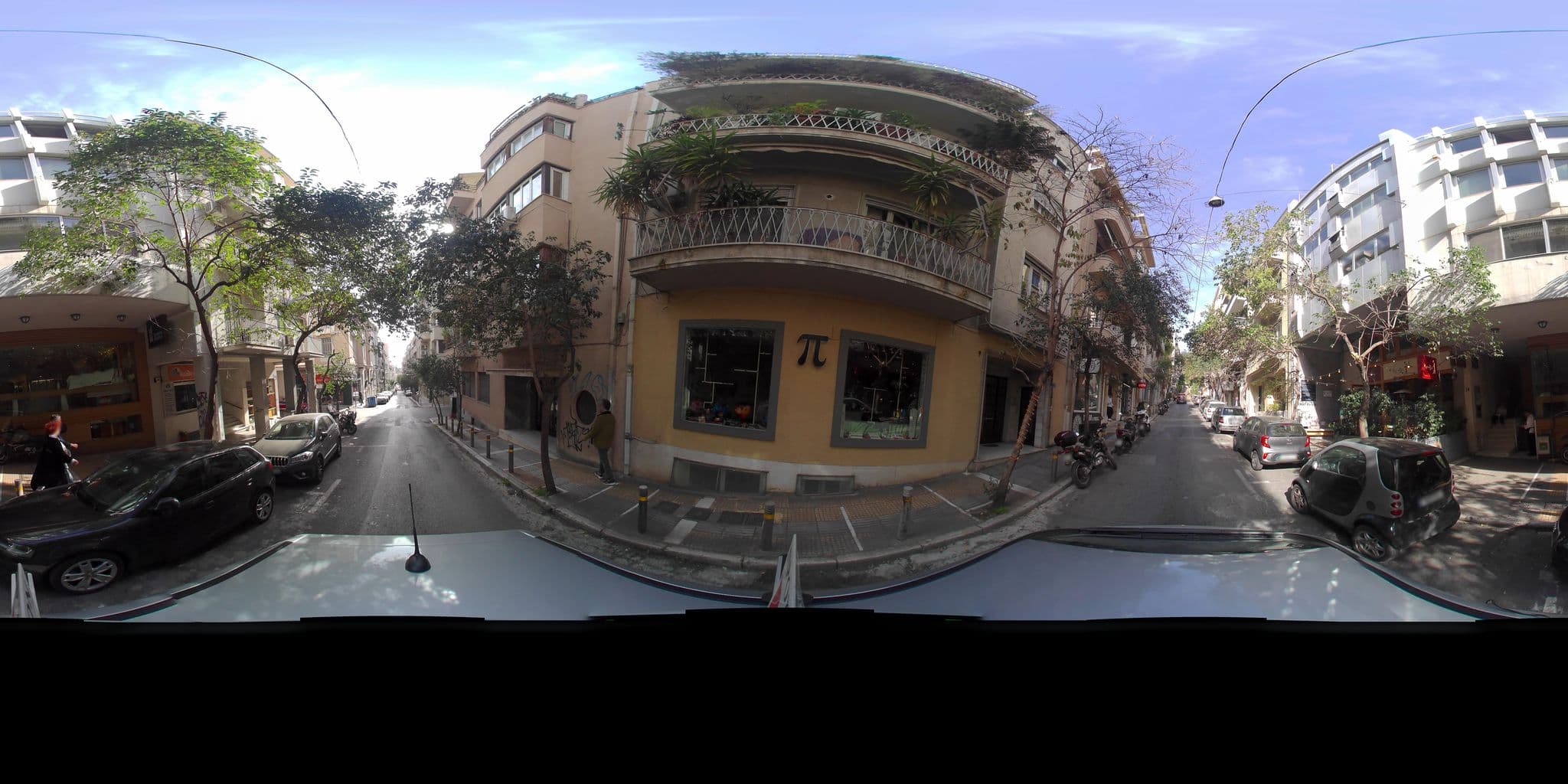Street view near Porto Palace Hotel - Athens Office, Athens — © zaf3kala (CC BY-SA · Mapillary)