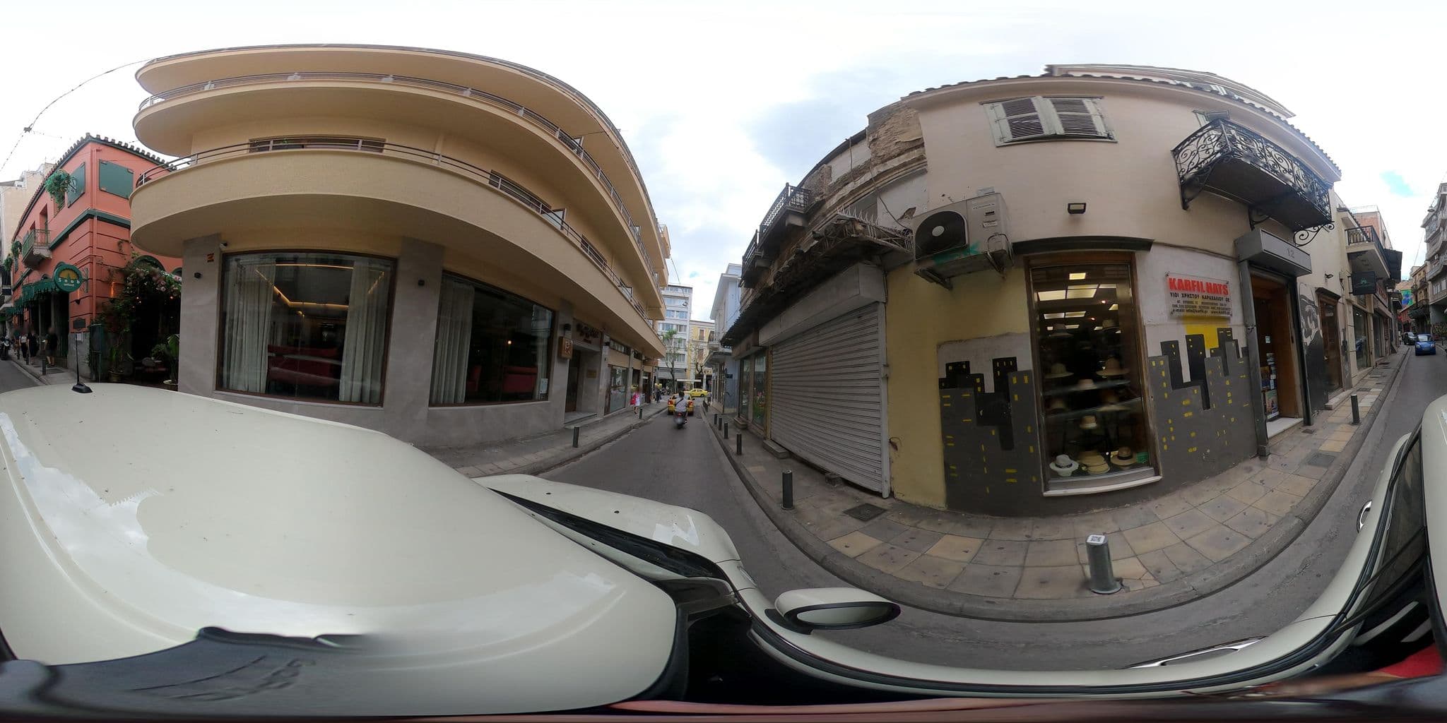 Street view near Snob Luxury Living, Athens — © KostasPin (CC BY-SA · Mapillary)