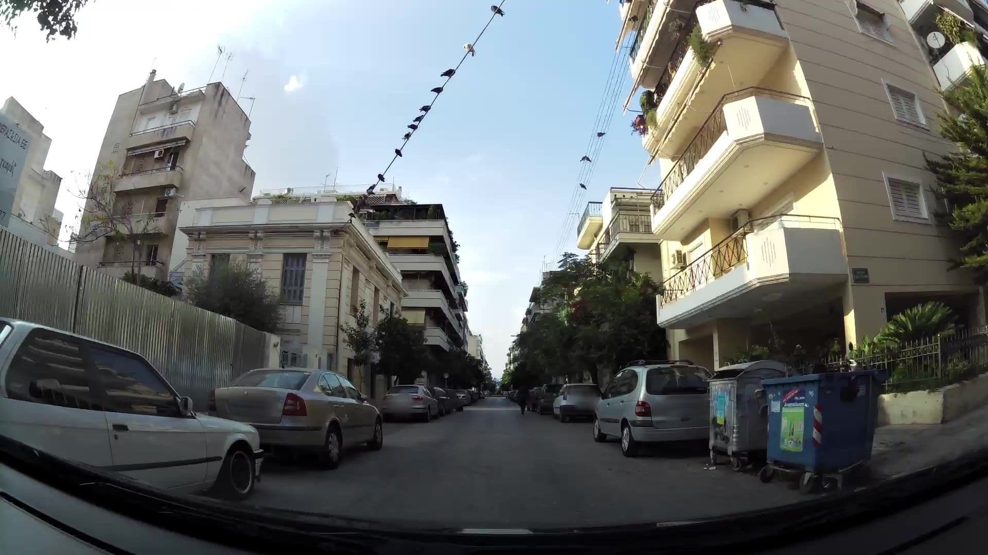 Street view near Hesperides Garden, Kallithéa — © kaartcam (CC BY-SA · Mapillary)