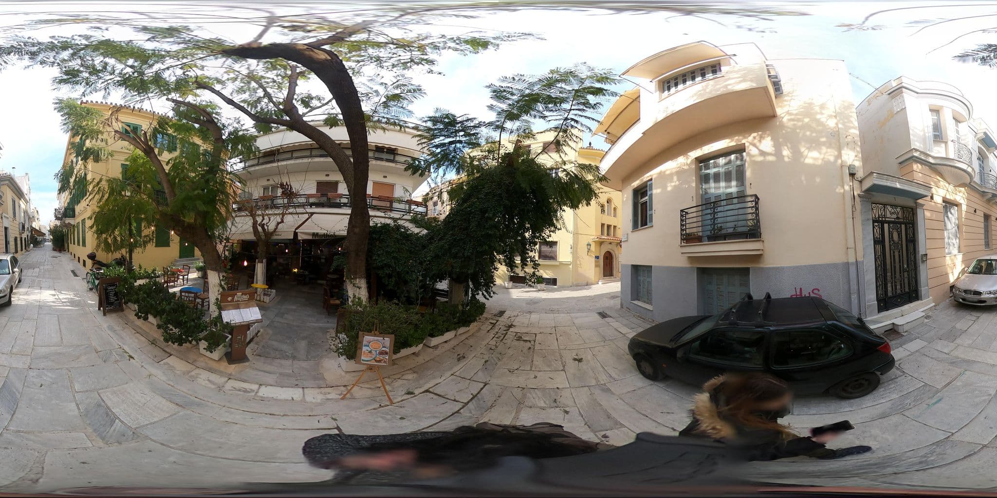 Street view near Το Φοιτητικό Στέκι, Athens — © sokoukou (CC BY-SA · Mapillary)
