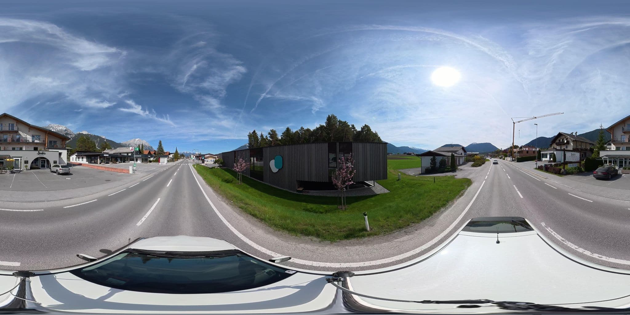 Street view near Pension Seelos, Obermieming — © osmplus_org (CC BY-SA · Mapillary)