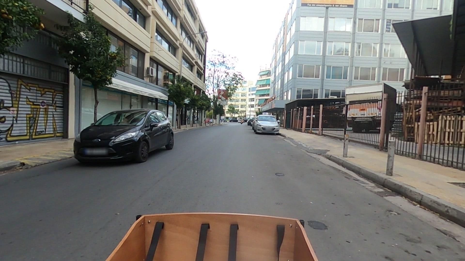 Street view near Art Capsules Athens, Athens — © efikour (CC BY-SA · Mapillary)