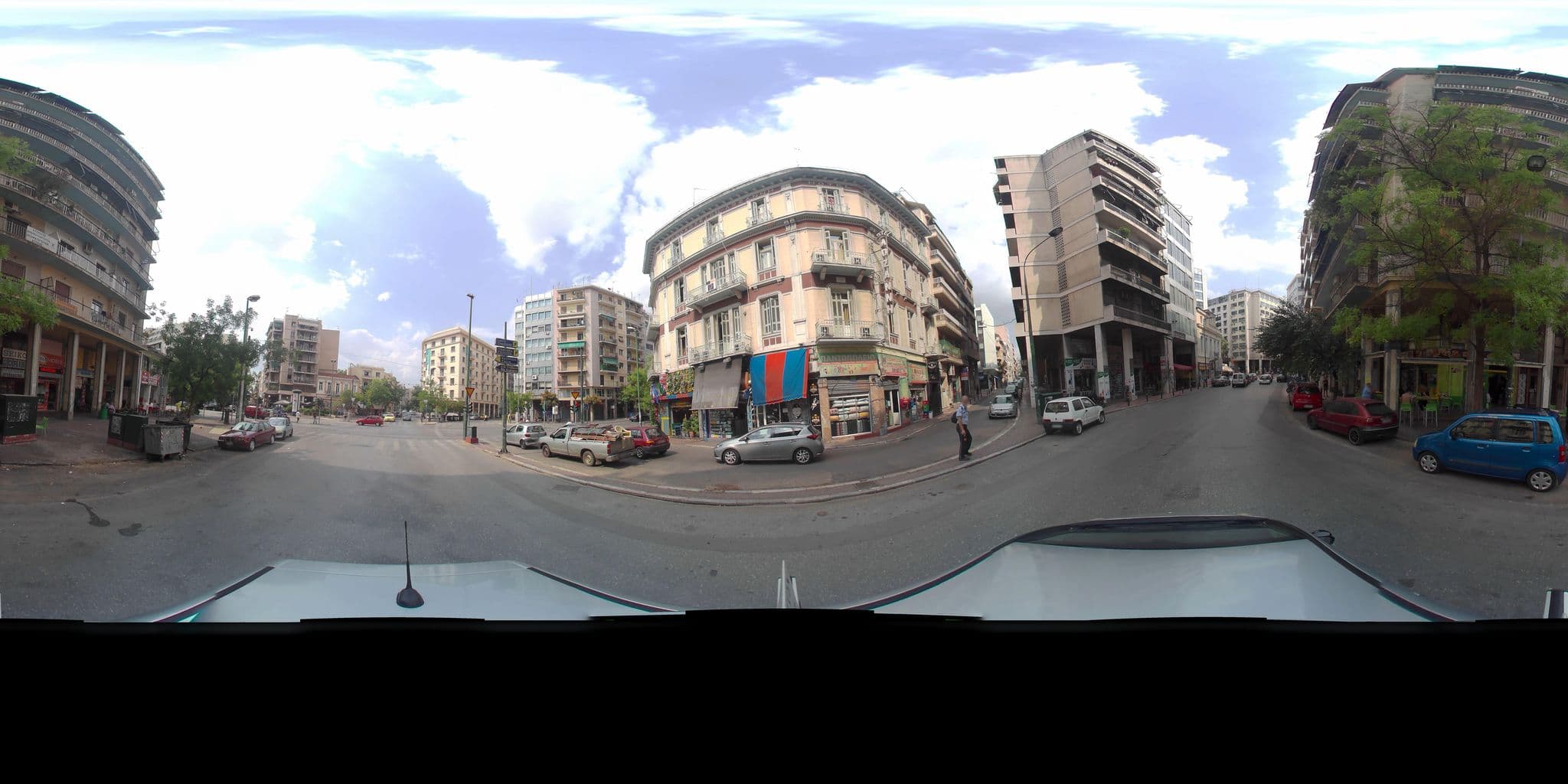 Street view near Hostel Lozanni, Athens — © zaf3kala (CC BY-SA · Mapillary)