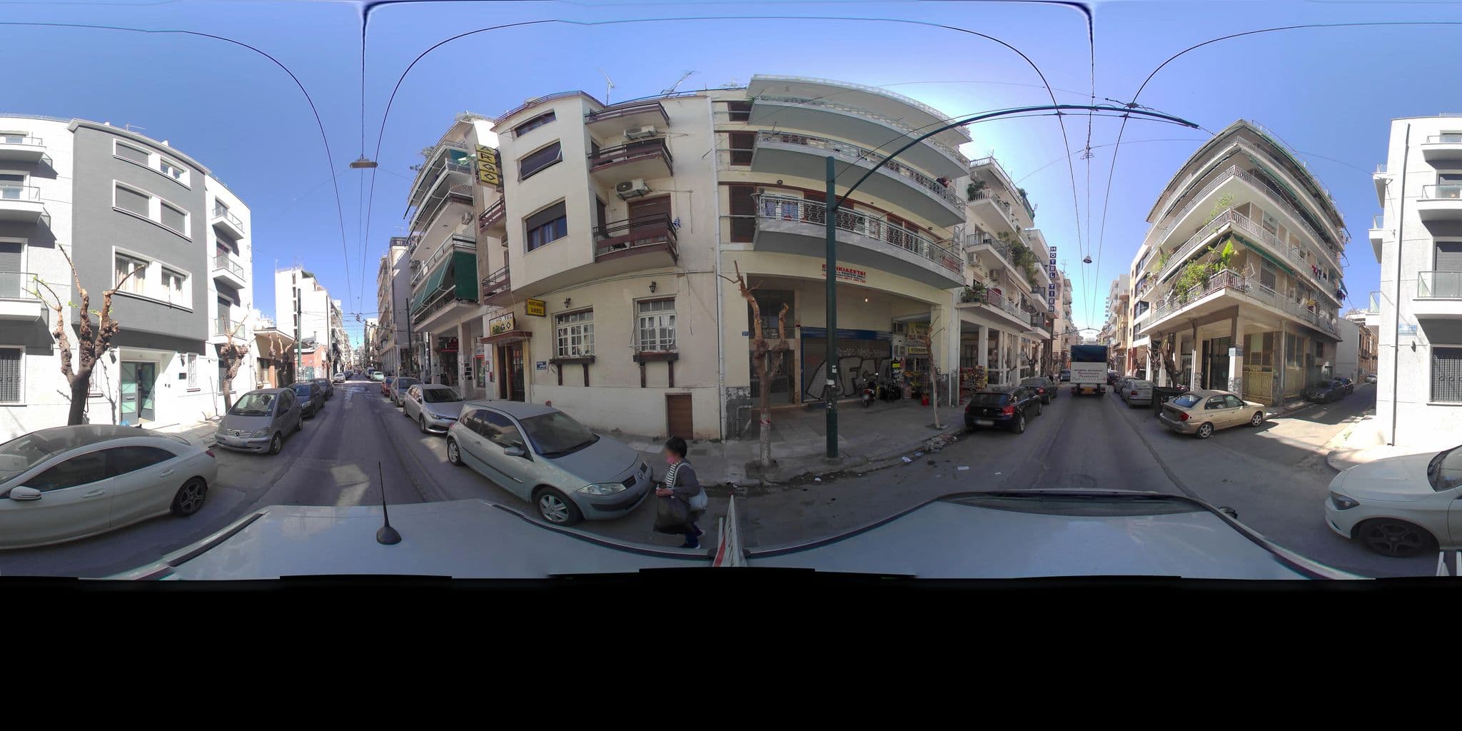 Street view near argo hotel, Athens — © zaf3kala (CC BY-SA · Mapillary)