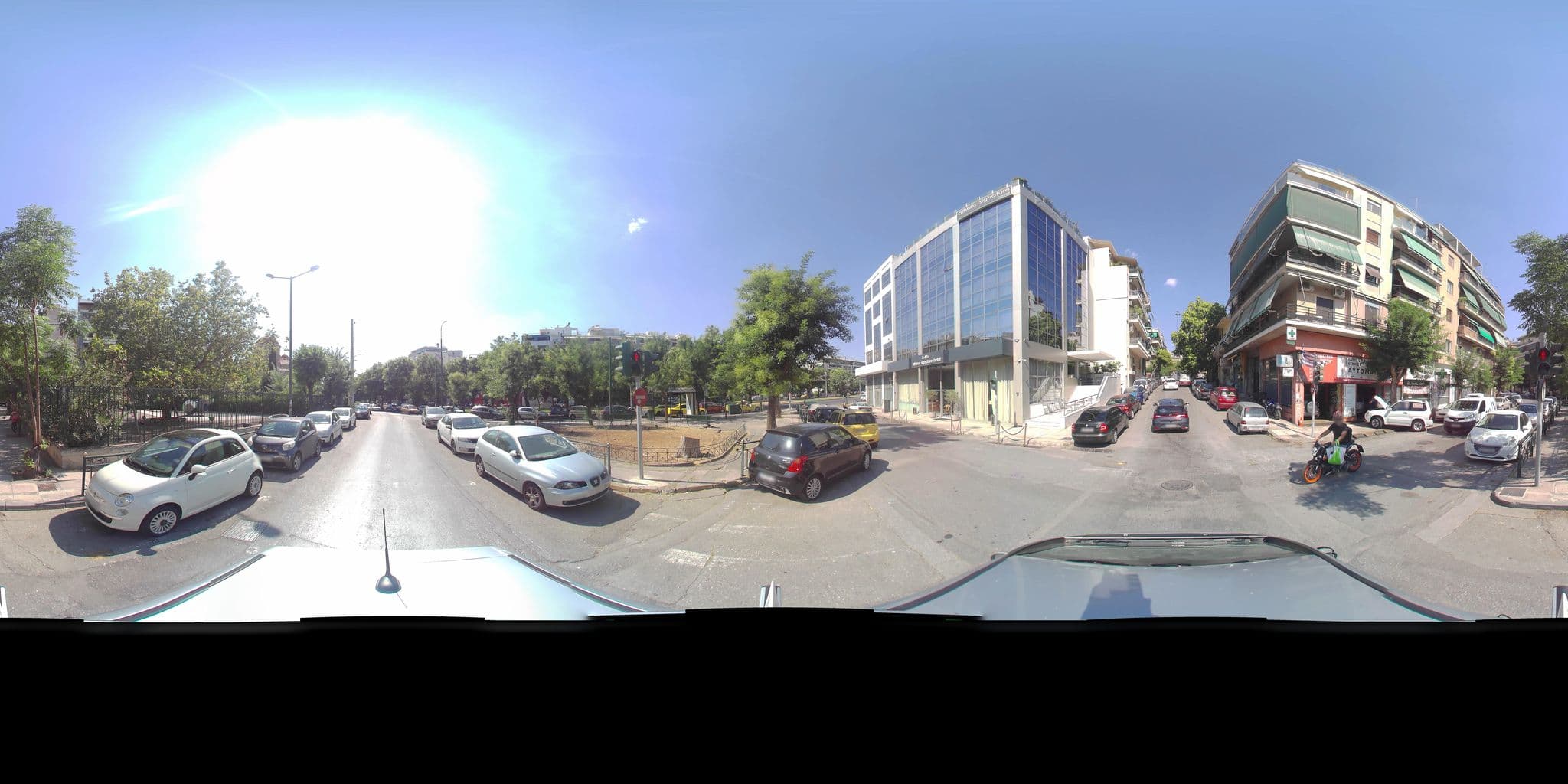 Street view near B4B Athens Signature Hotel, Dhafní — © zaf3kala (CC BY-SA · Mapillary)